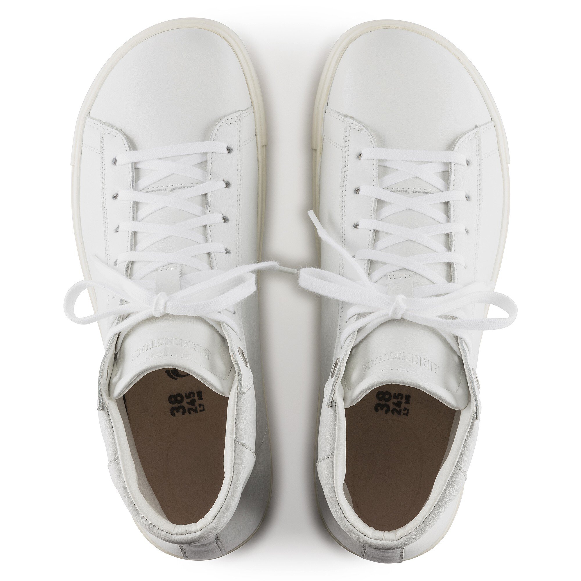 Bend Mid Natural Leather White | BIRKENSTOCK