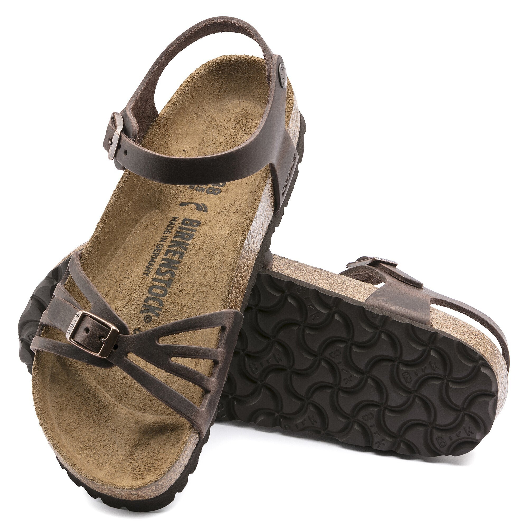 Bali Oiled Leather Habana BIRKENSTOCK