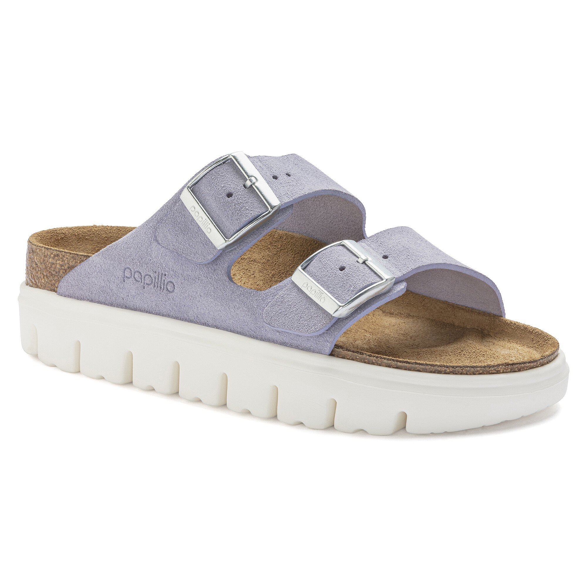 soort huiswerk Banzai Arizona Chunky Suede Leather Purple Fog | BIRKENSTOCK