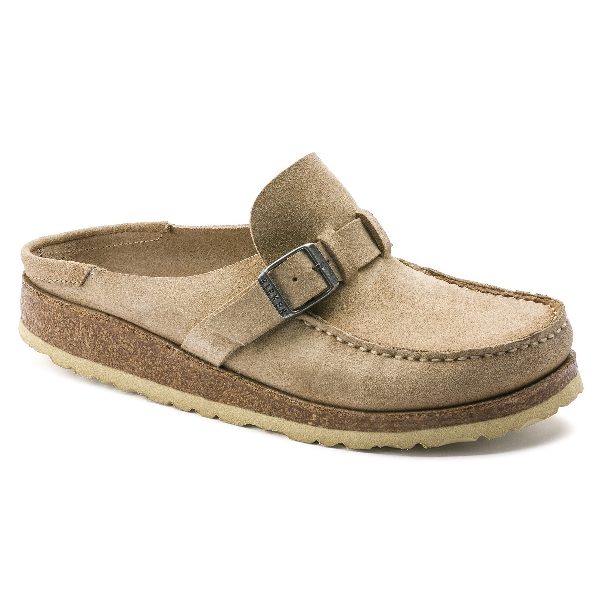 Buckley Suede Leather Sand | shop online at BIRKENSTOCK