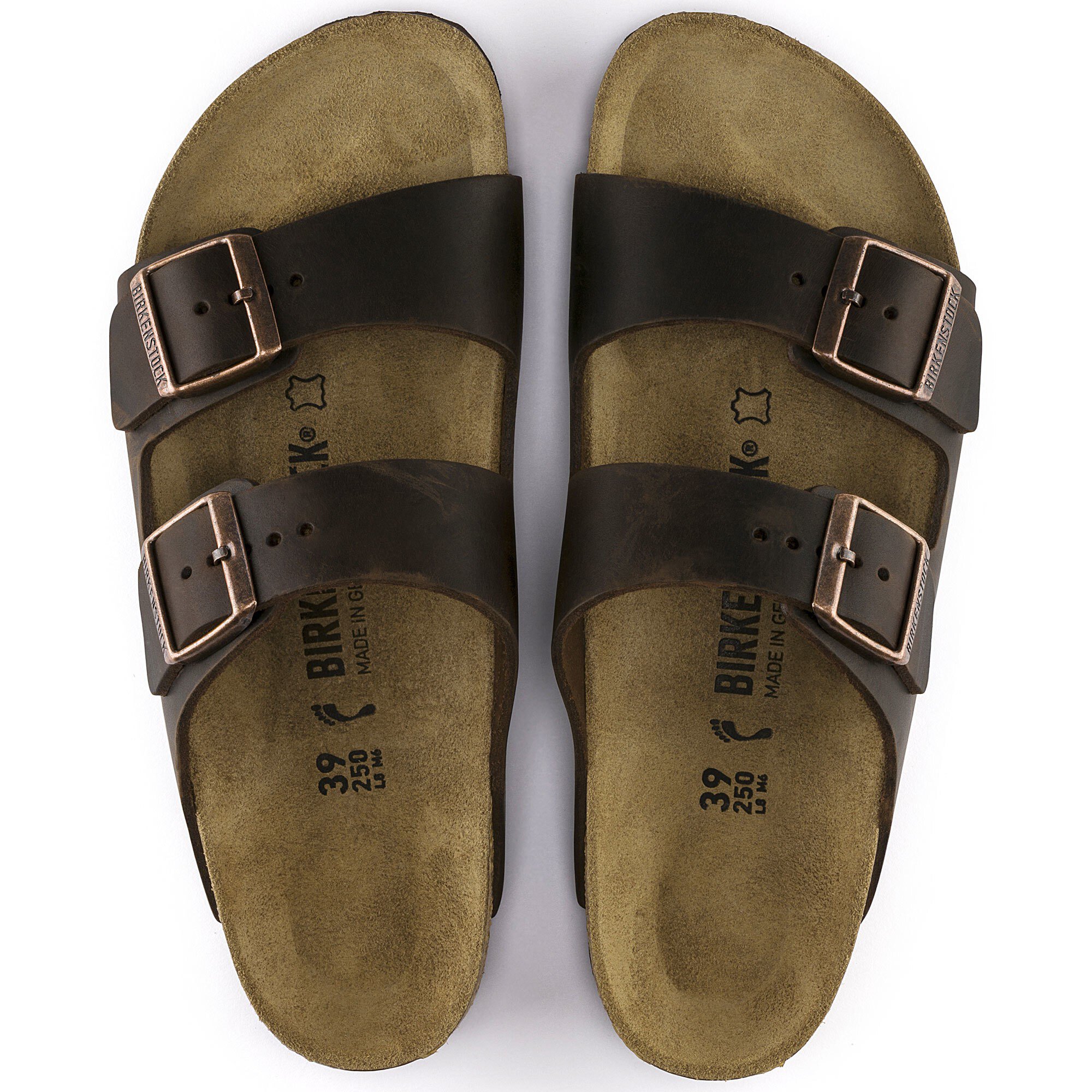 Arizona Oiled Leather Habana | BIRKENSTOCK