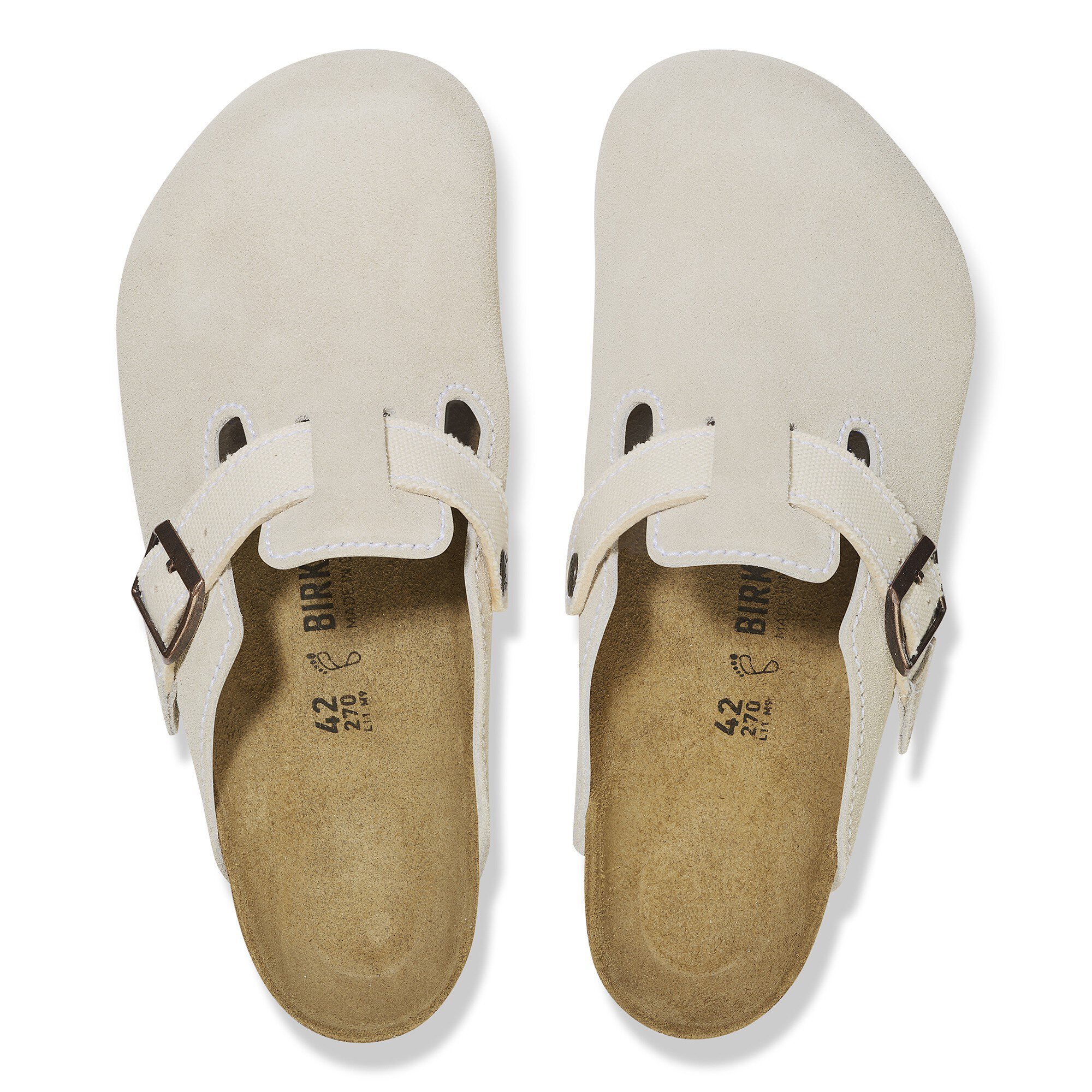 Boston Canvas Natural Fibre Eggshell | BIRKENSTOCK
