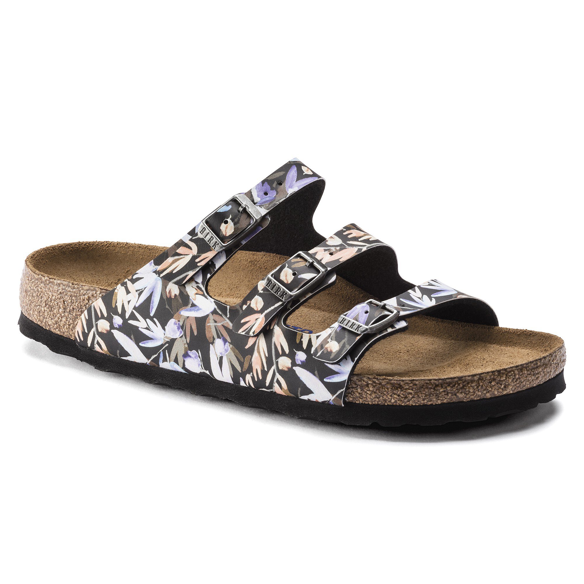 birkenstock floral shoes