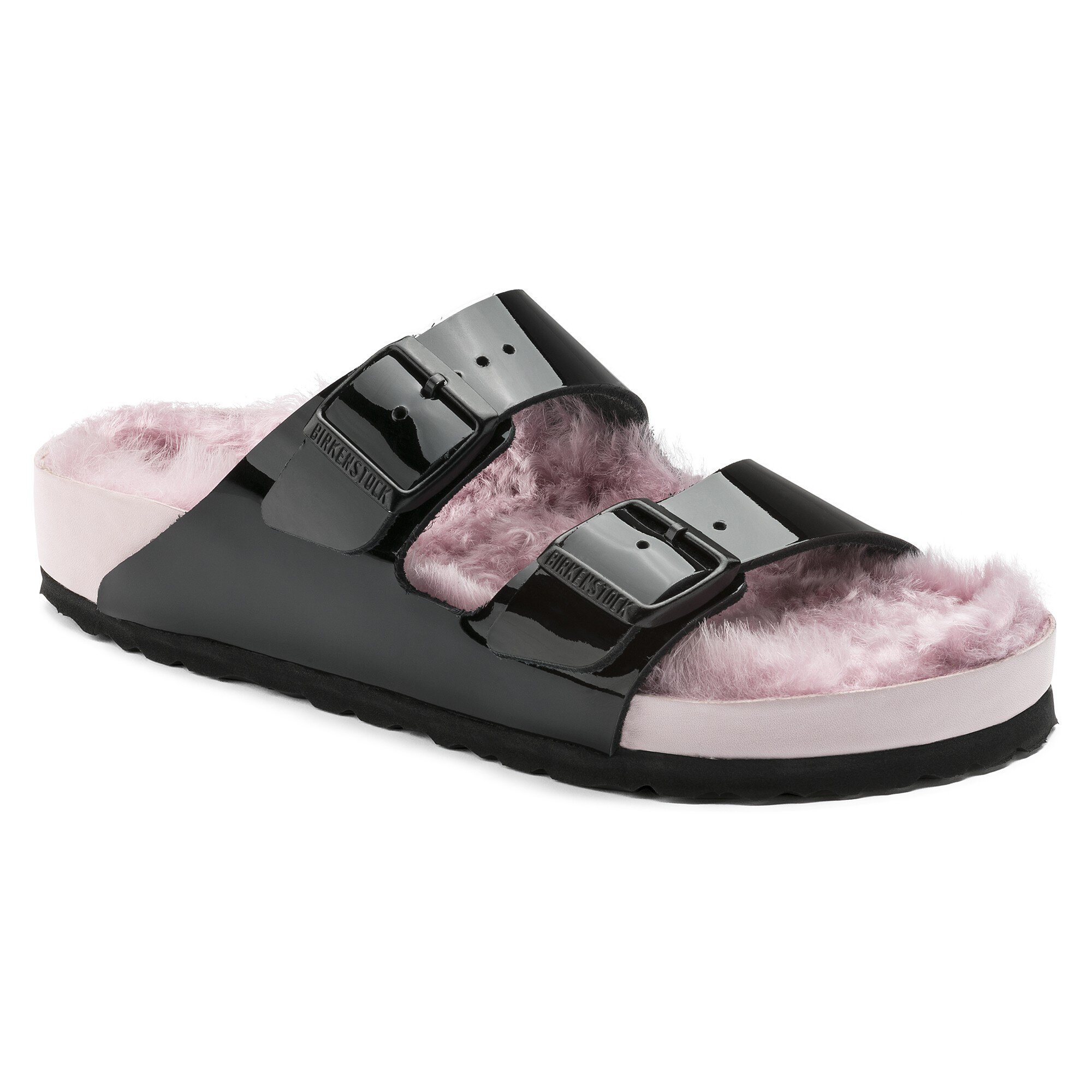 patent leather birkenstock sandals