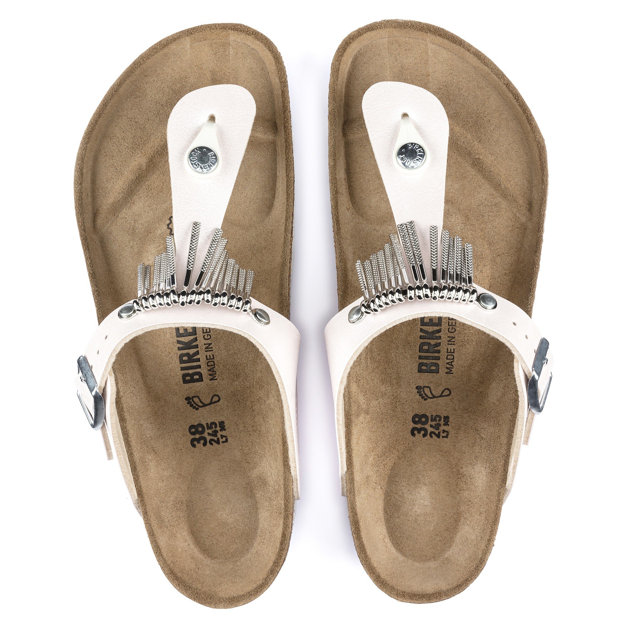 birkenstock gizeh fringe sandals