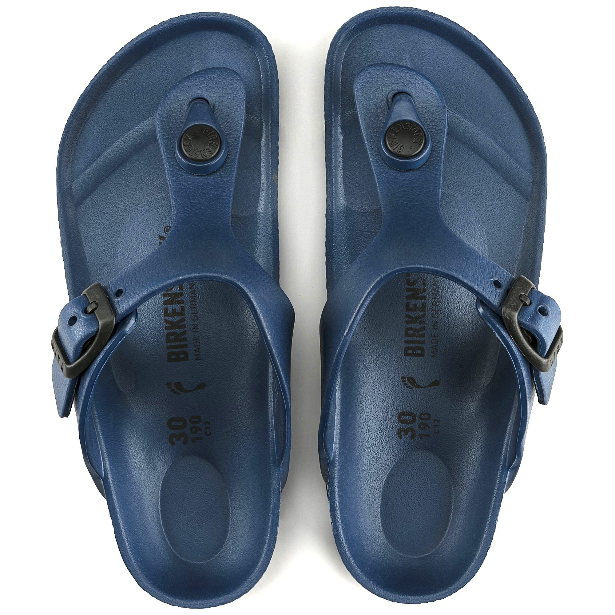 birkenstock rubber flip flops