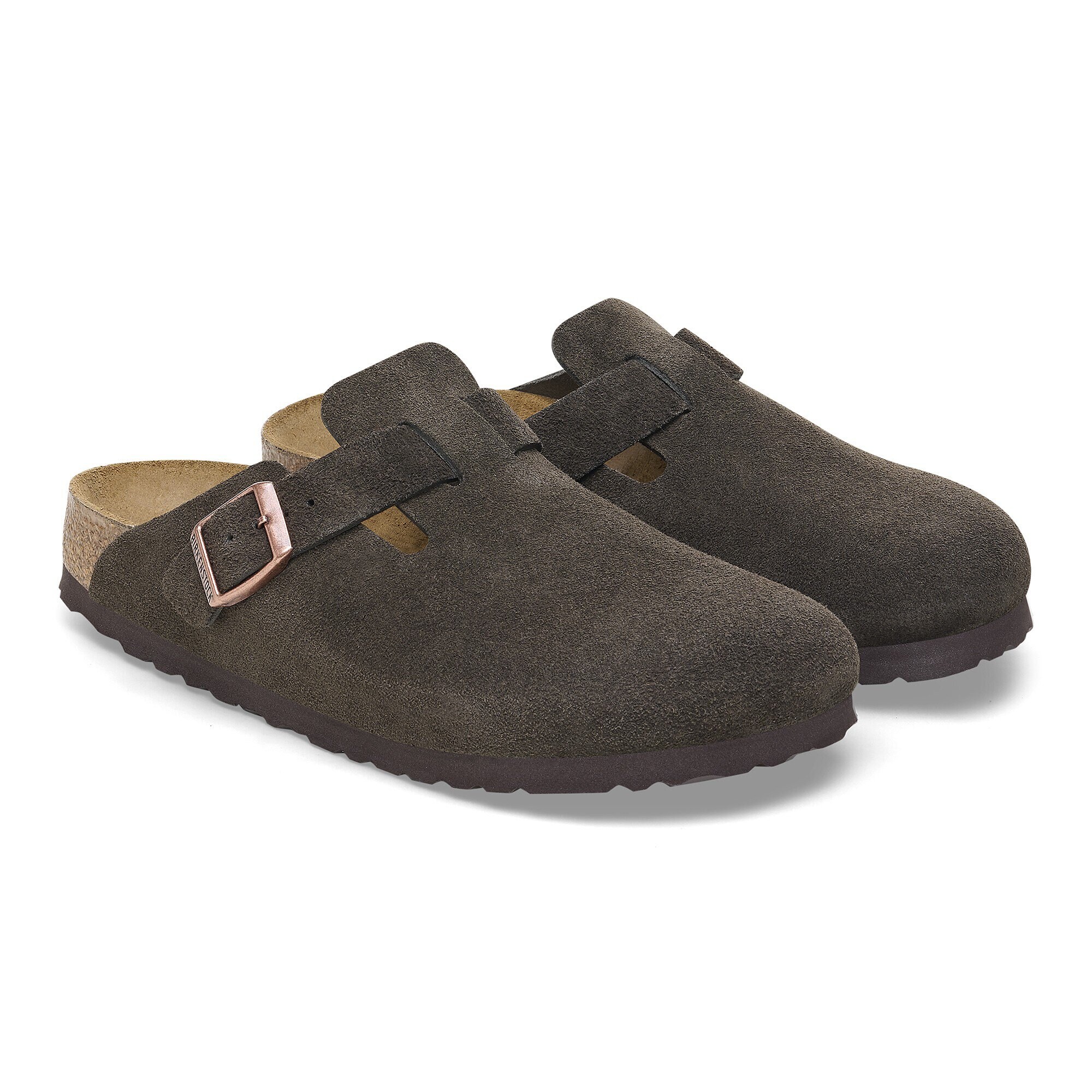 birkenstock boston fur mocha