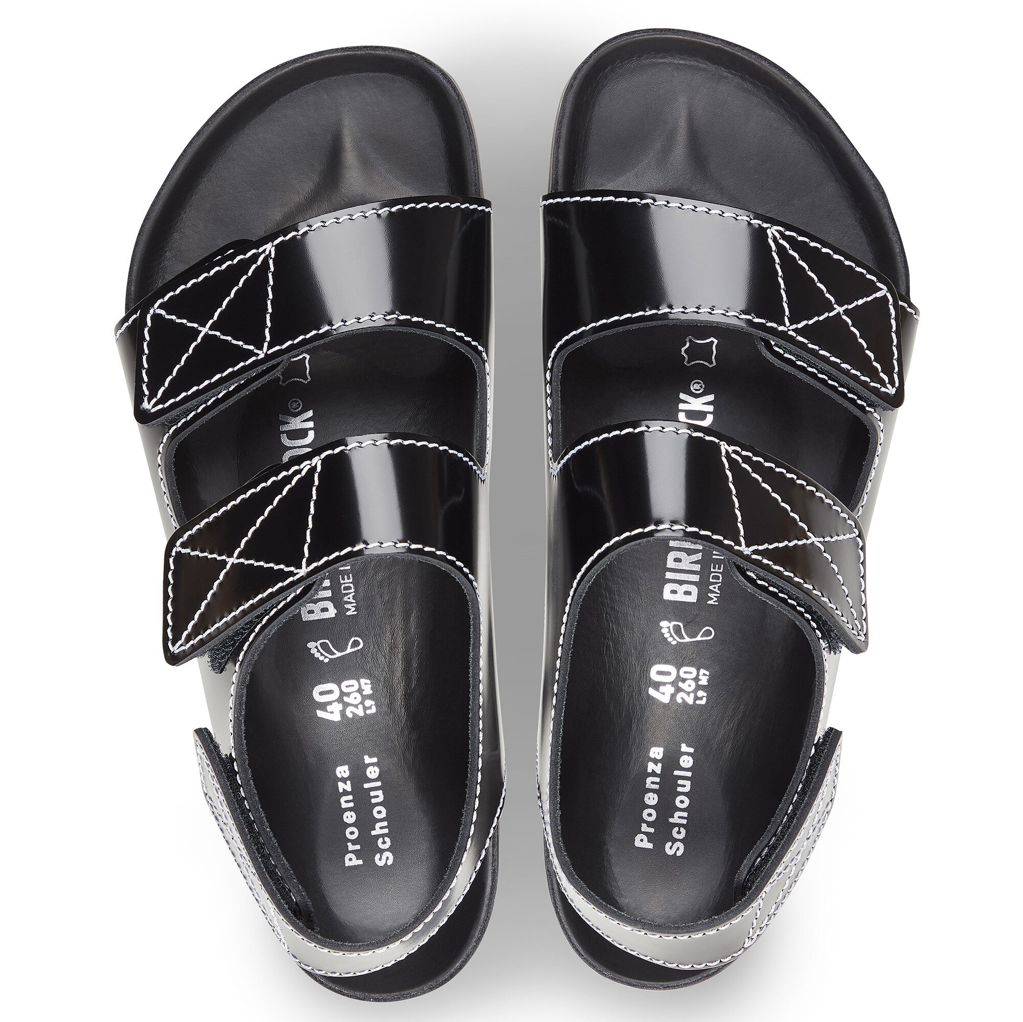 Milano Proenza Schouler Leather Black BIRKENSTOCK