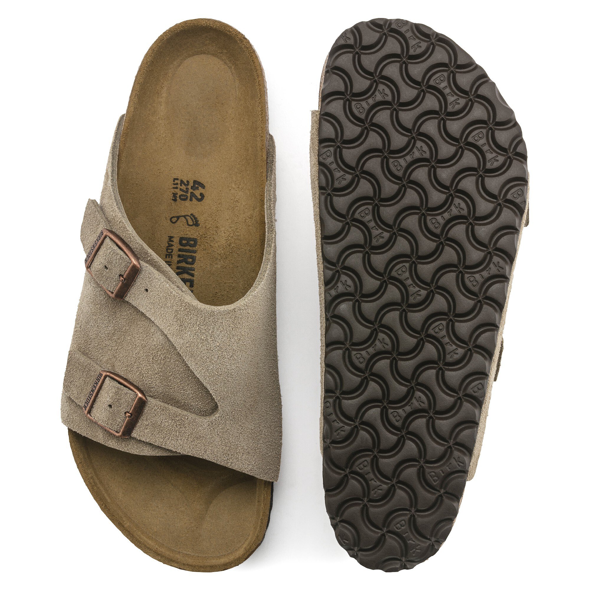 Zürich / チューリッヒ スエードレザー トープ | BIRKENSTOCK