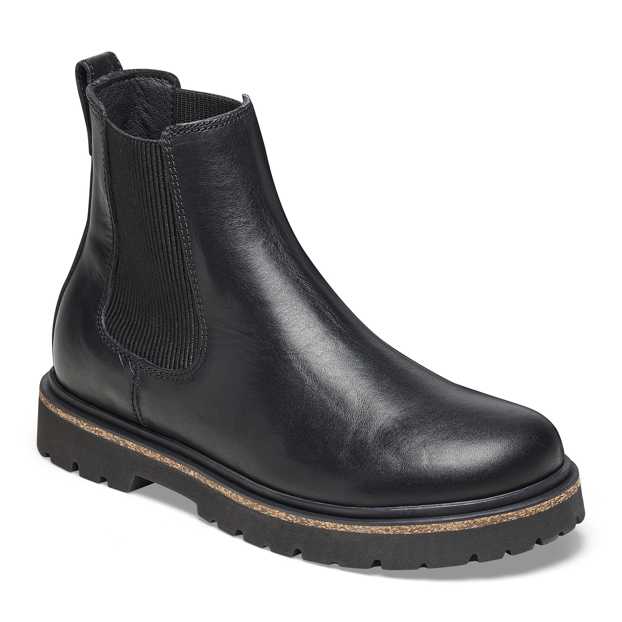 Highwood Slip On Women Leather Black BIRKENSTOCK