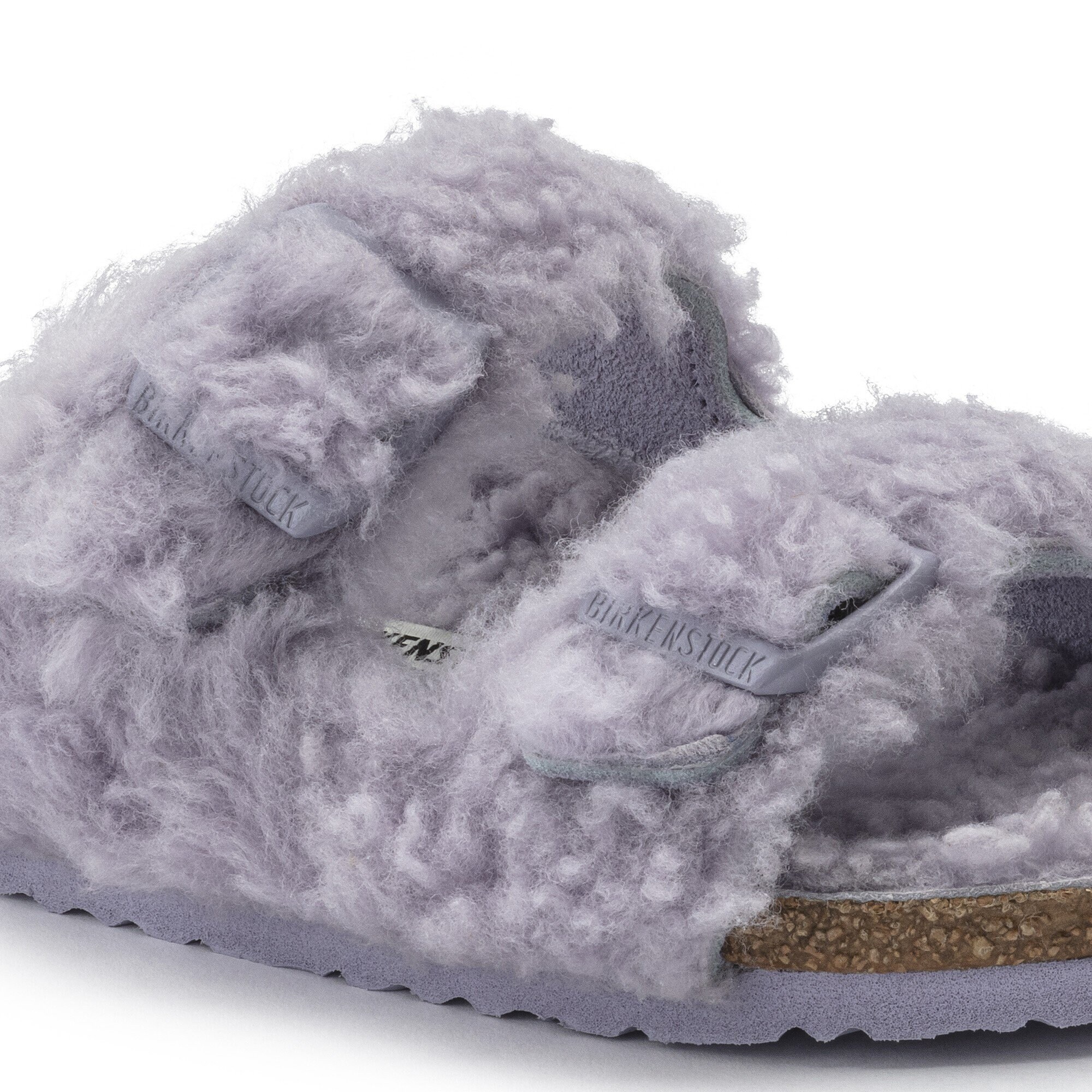 Fluffy birkenstocks hotsell