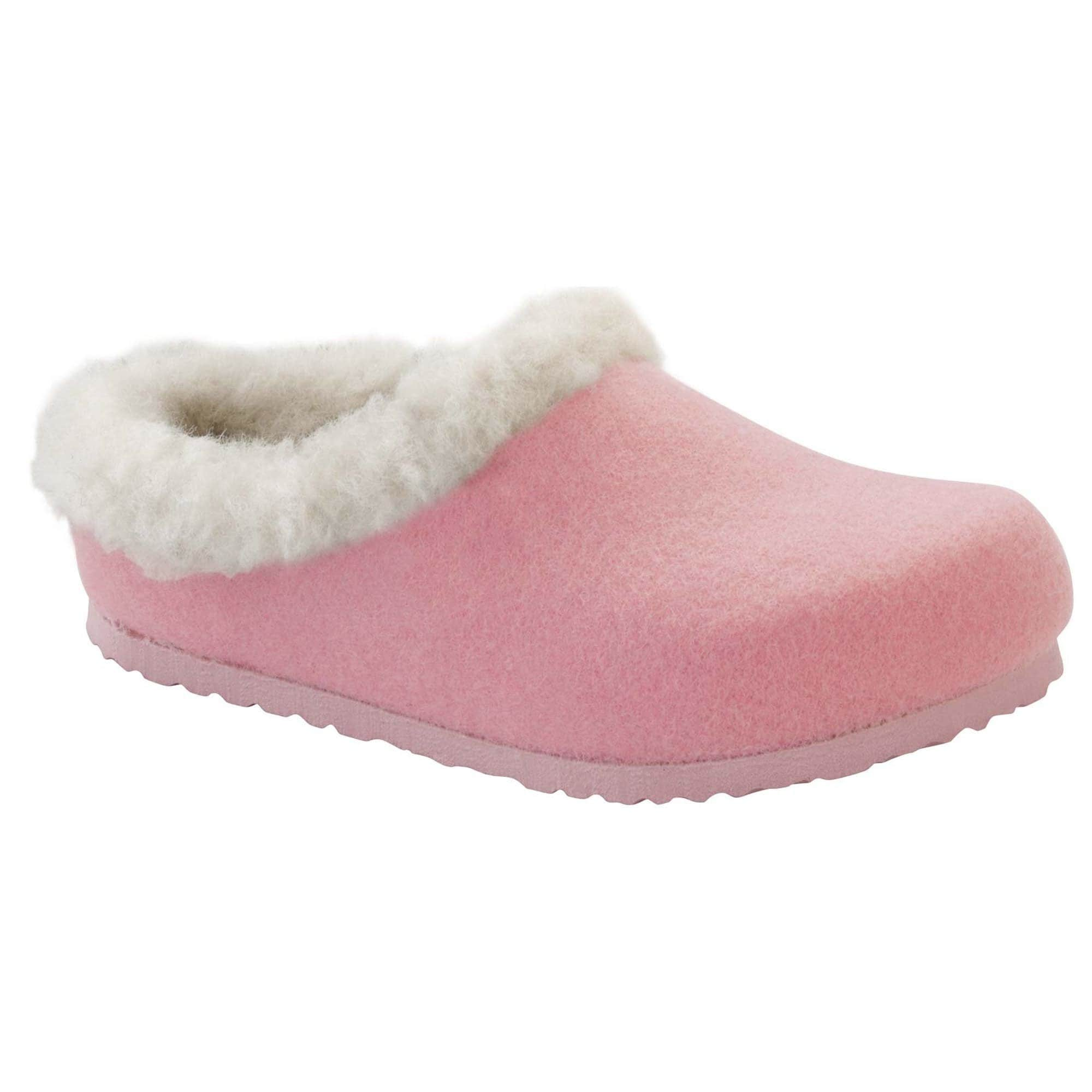 birkenstock kaprun happy lamb clogs