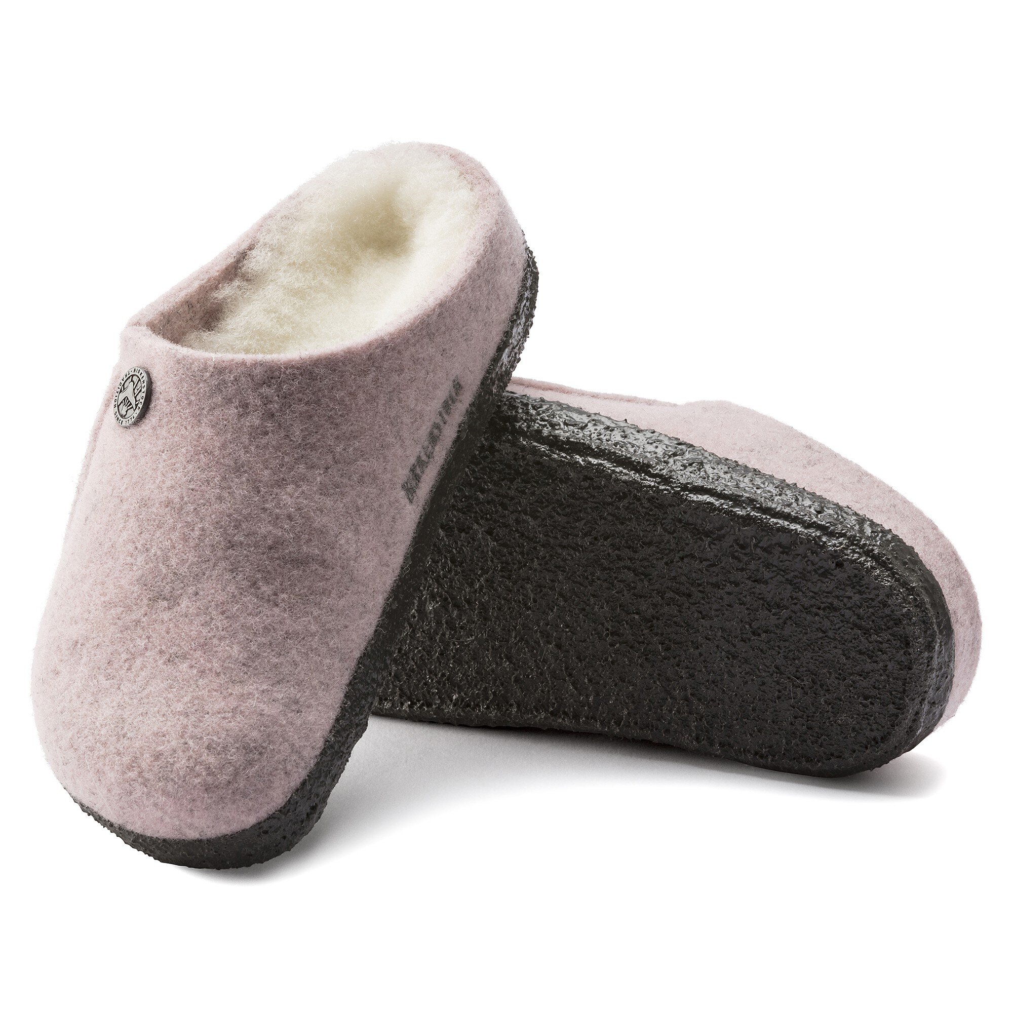 Zermatt Kids Shearling Wool Felt Soft Pink | BIRKENSTOCK