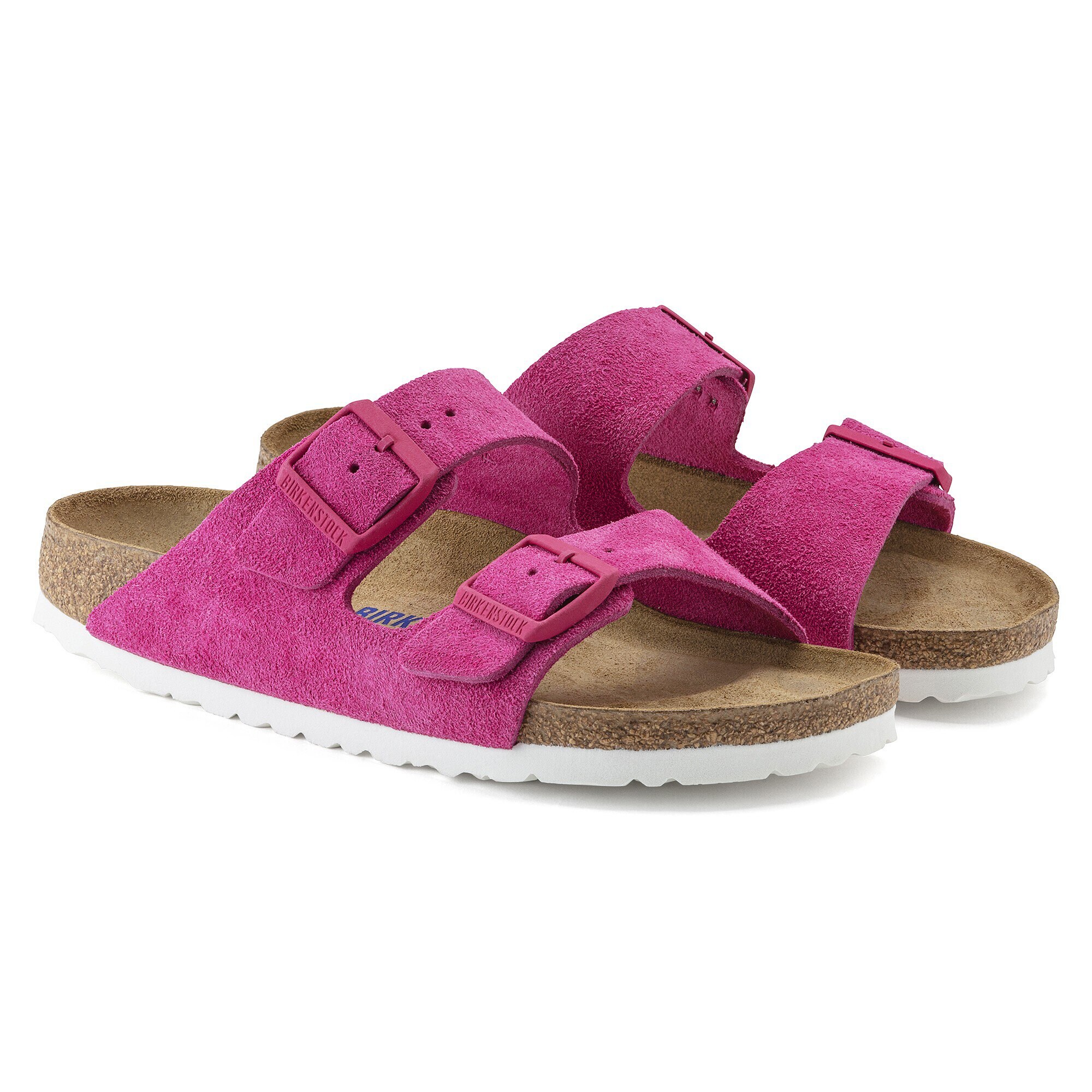 Birkenstock Arizona Soft Footbed Suede Leather Pink Clay –  Hollistercomfortshoes