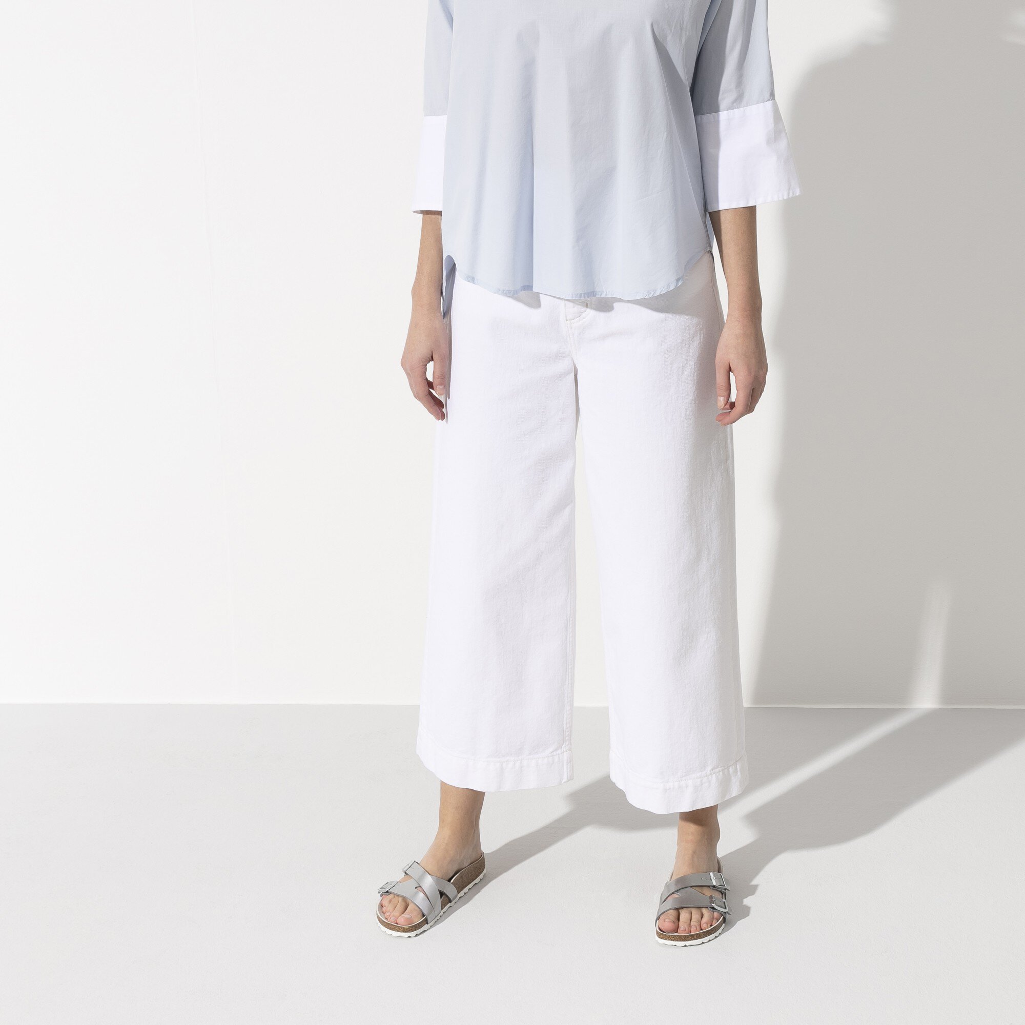 Birkenstock yao on sale silver