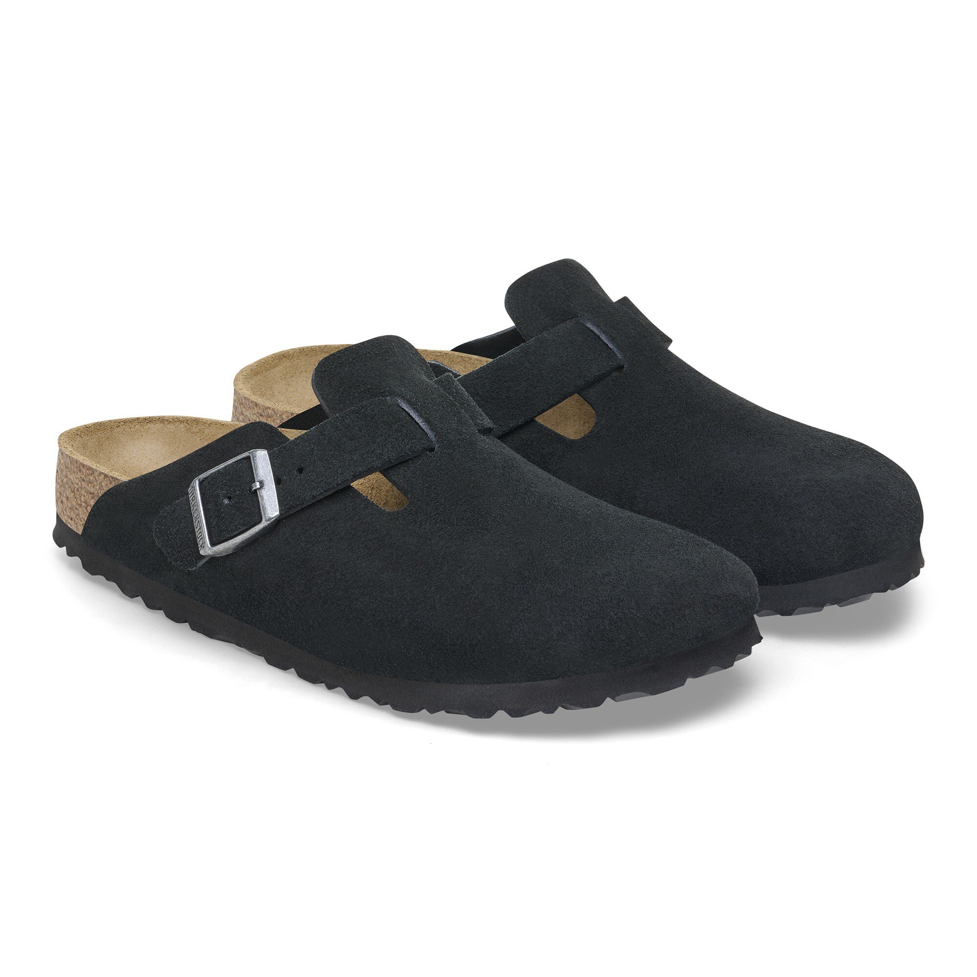 BIRKENSTOCK ボストン　ブラウン ビルケンシュトック BIRKENSTOCK ボストン 天然皮革 [細幅タイプ