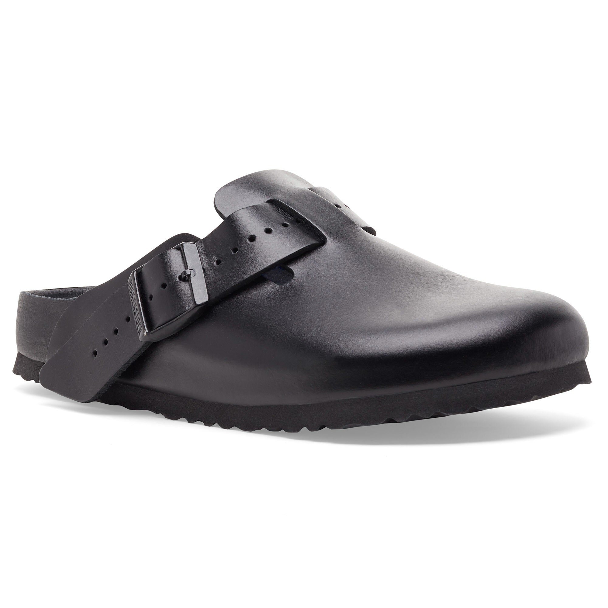 Rick Owens Boston ナチュラルレザー ブラック   BIRKENSTOCK