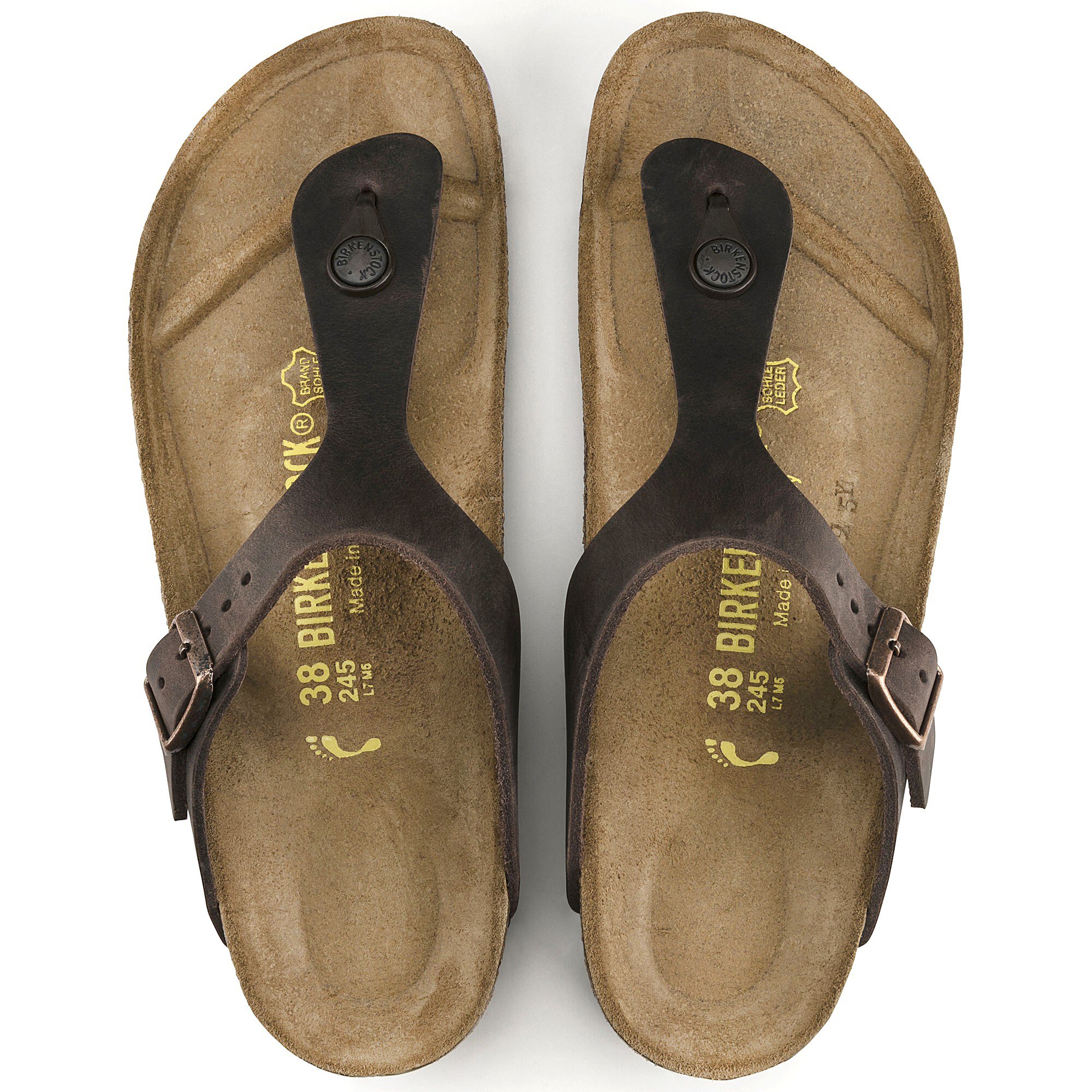 Gizeh Oiled Leather | shop online at BIRKENSTOCK