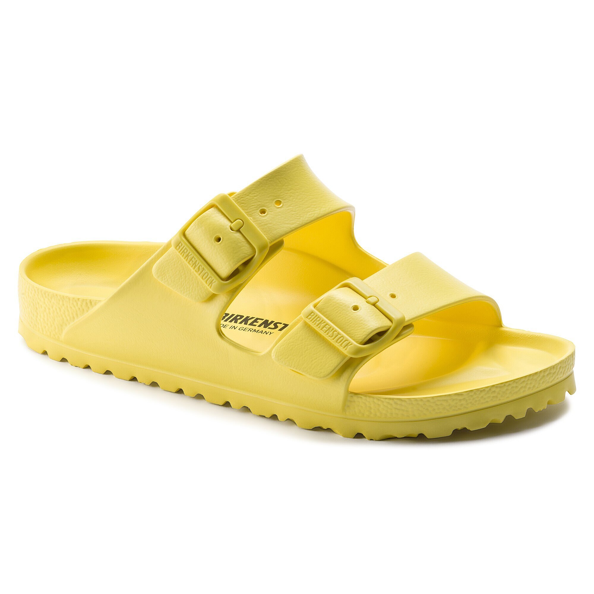 birkenstock arizona scuba yellow