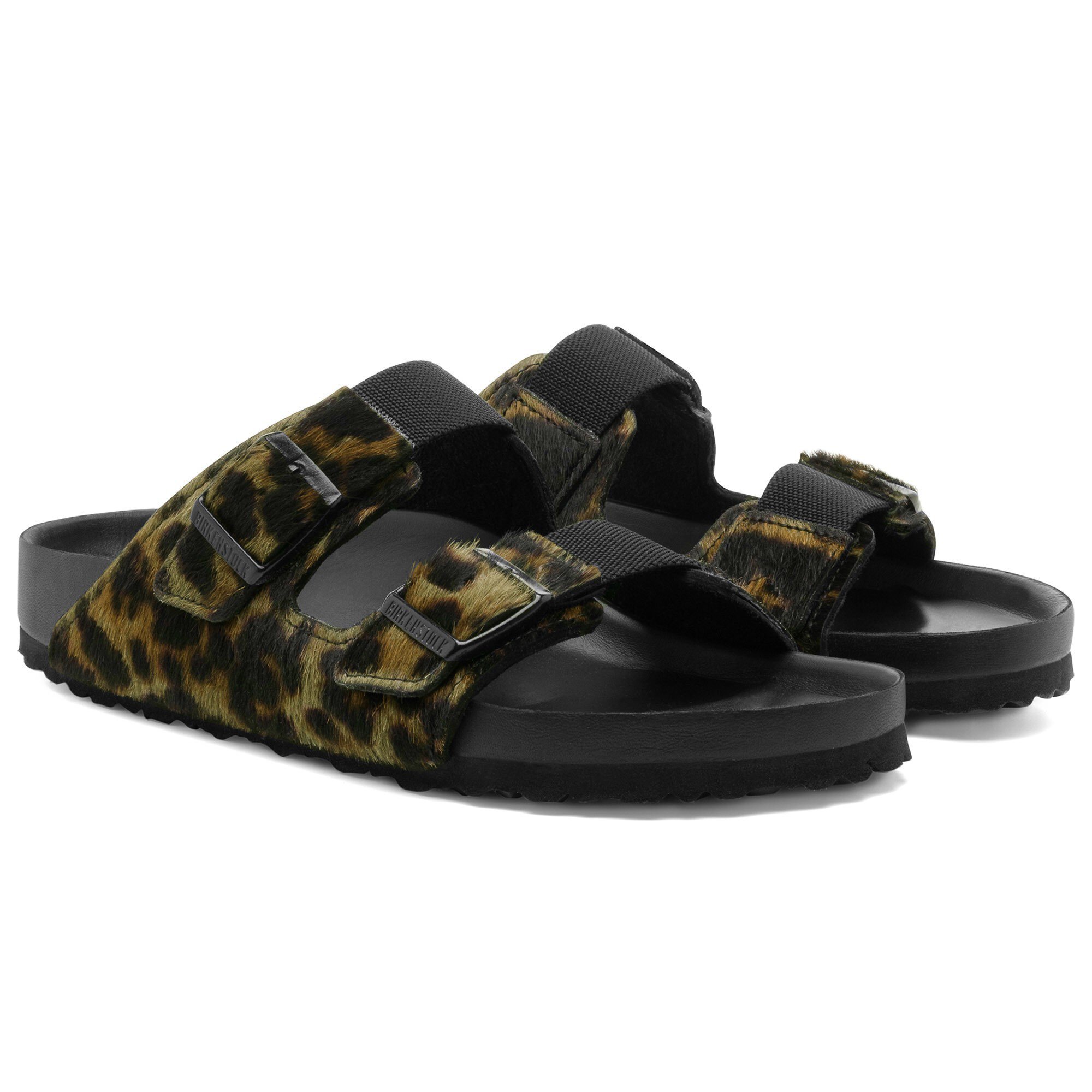 birkenstock arizona leopard