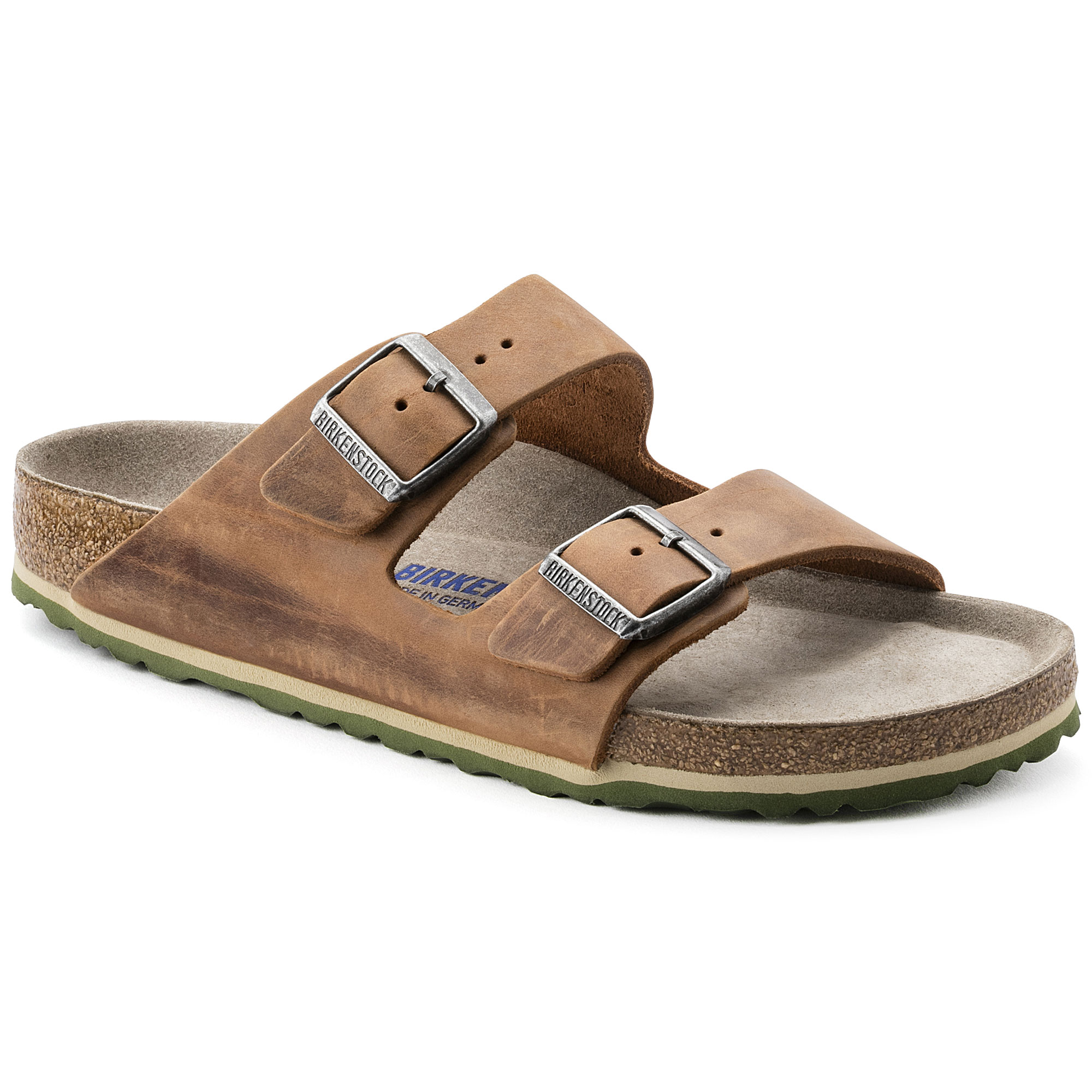 birkenstock gizeh oiled leather antique brown