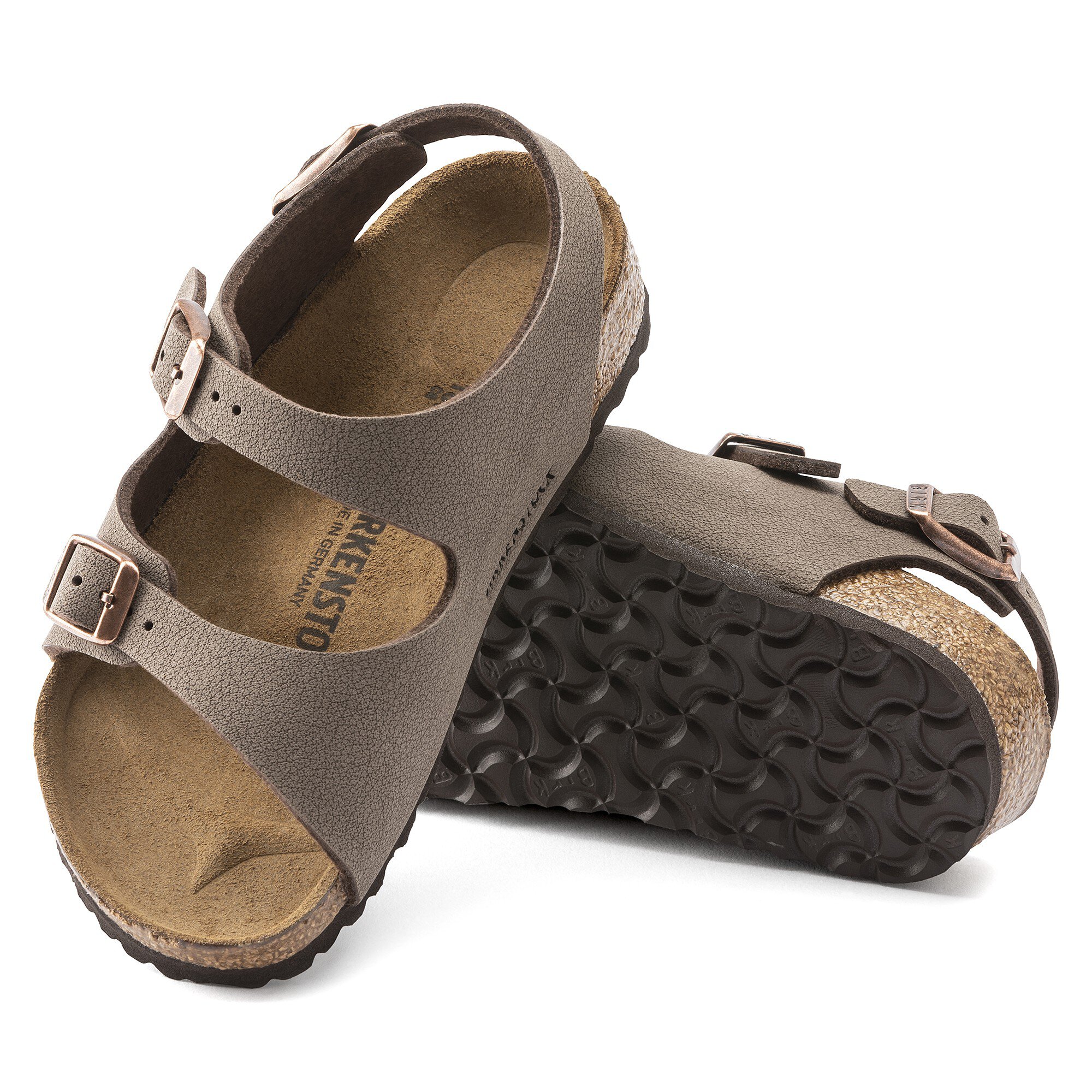 nog een keer Agnes Gray Derbevilletest Roma Kids Birkibuc Mocha | BIRKENSTOCK