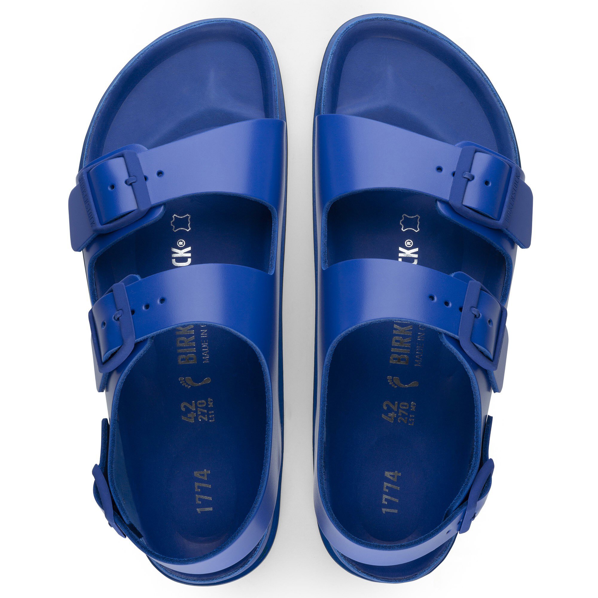 Birkenstock milano blue Clearance