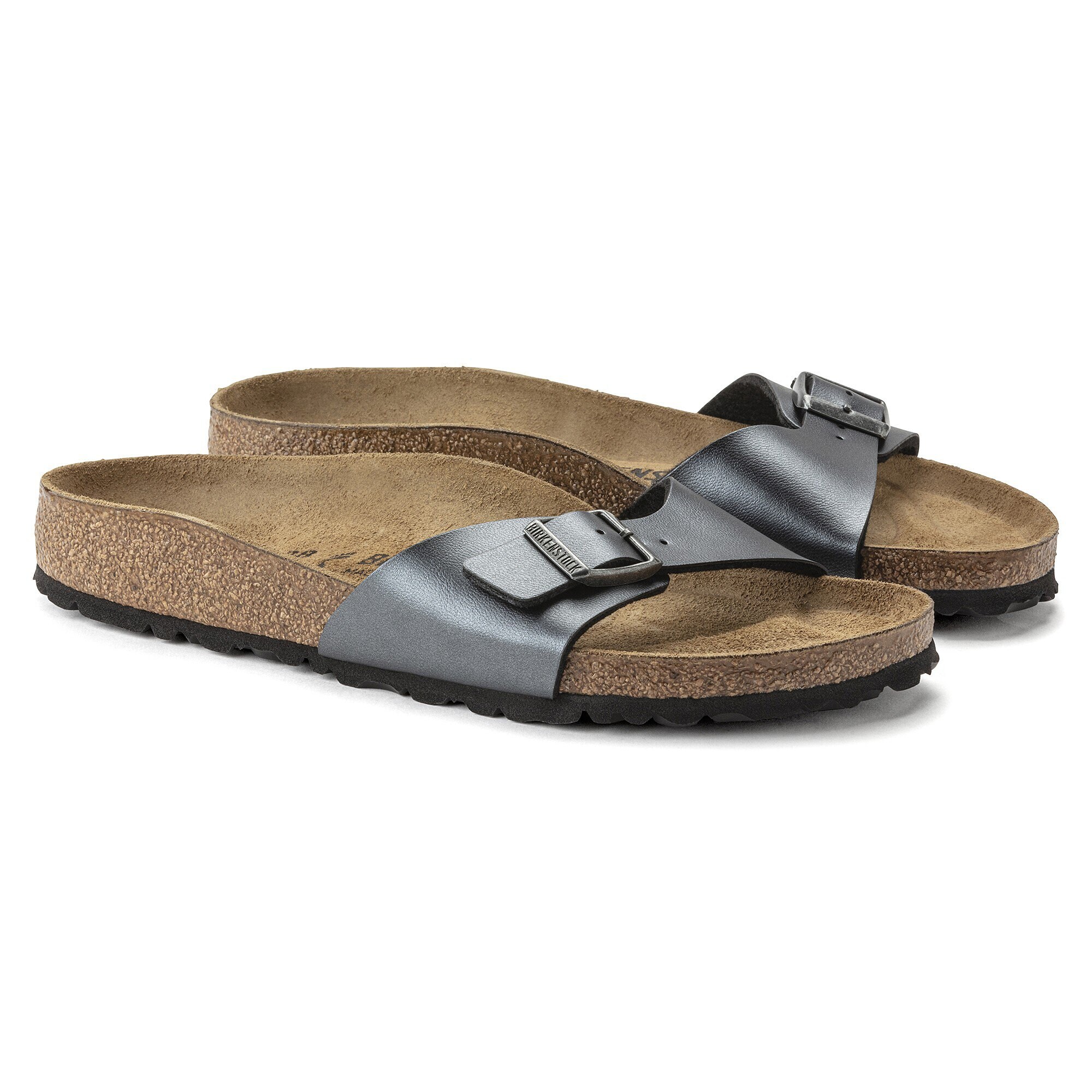 Birkenstock madrid metallic stones black hotsell