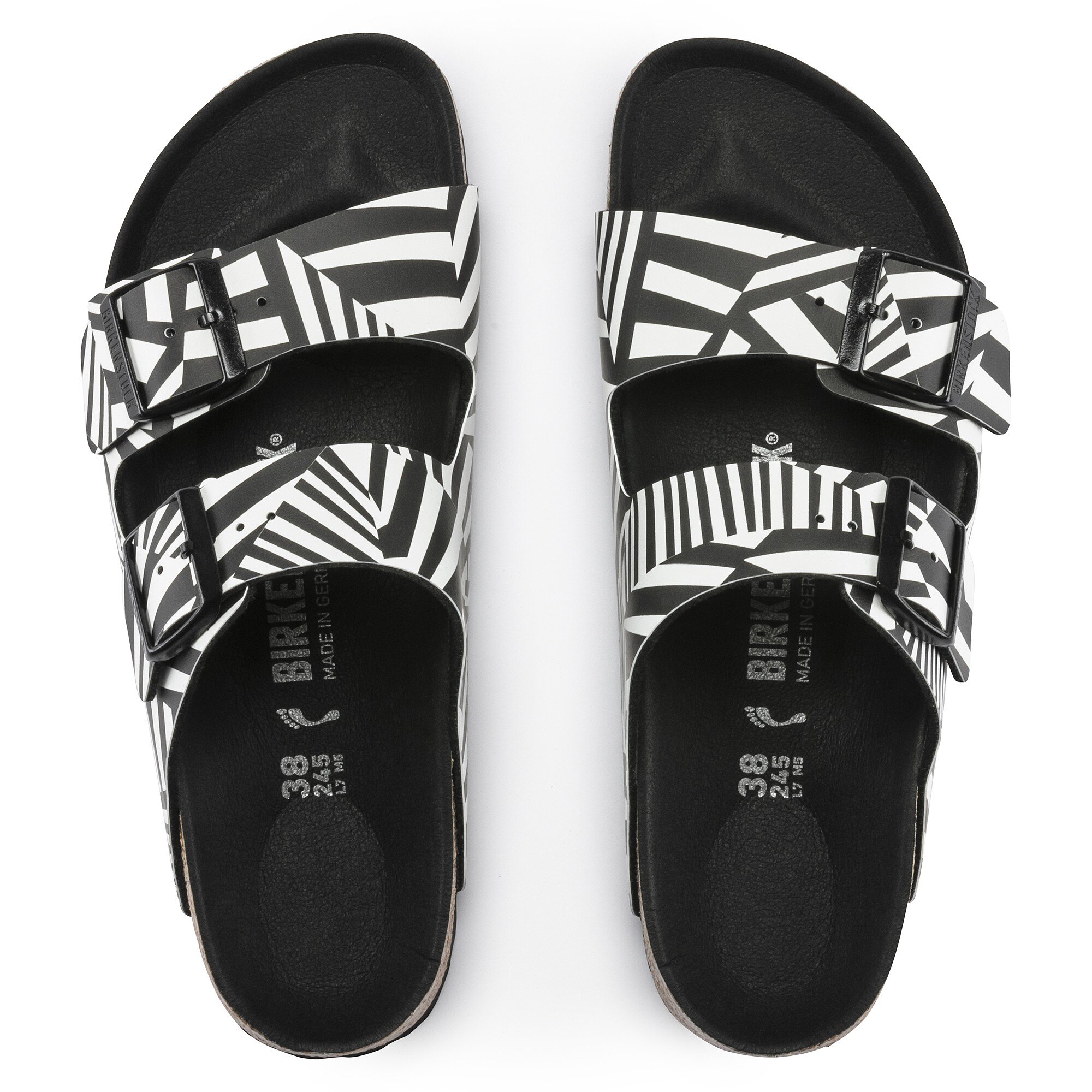 black camo birkenstocks