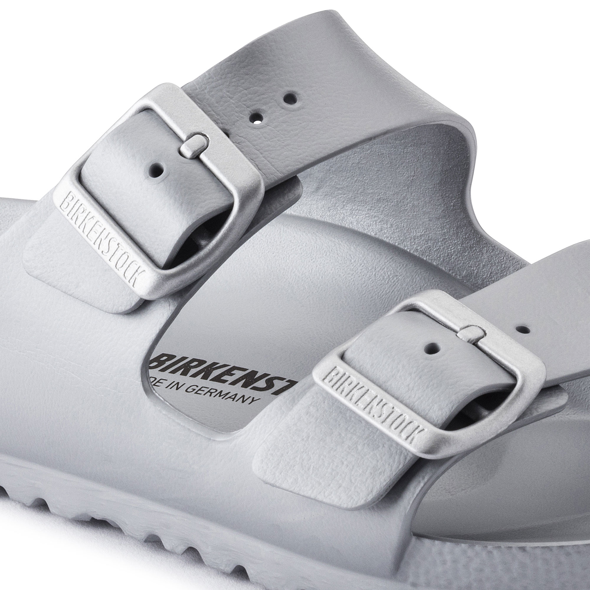 Grey – RvceShops - pearl embellished satin sandals - SRGN Birkenstock