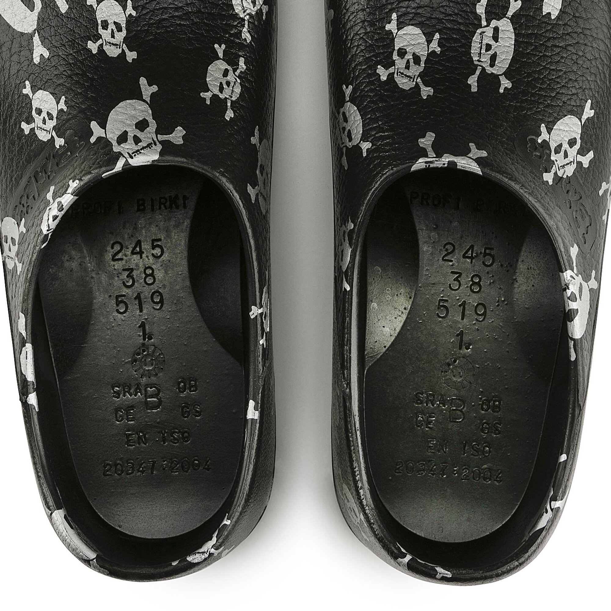 super birki black skull