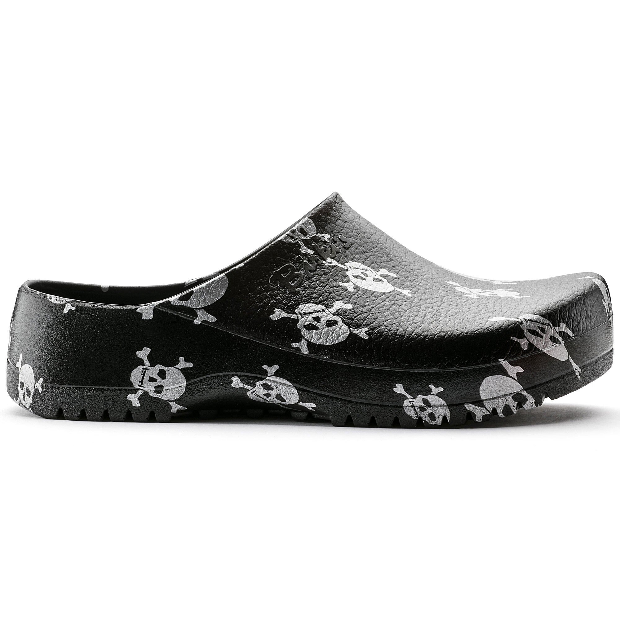 birkenstock skull clogs