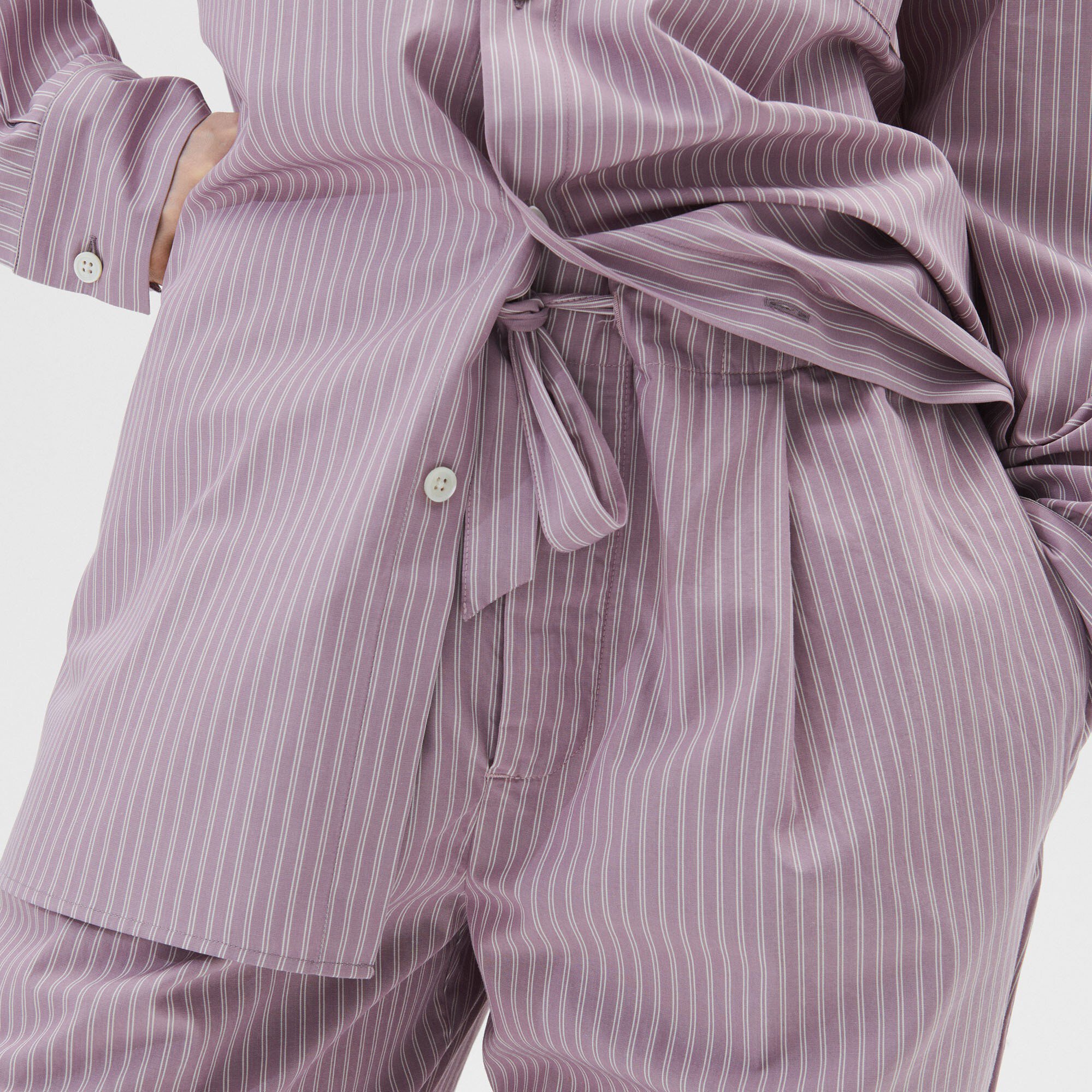 Tekla Pants Mauve Stripes | BIRKENSTOCK