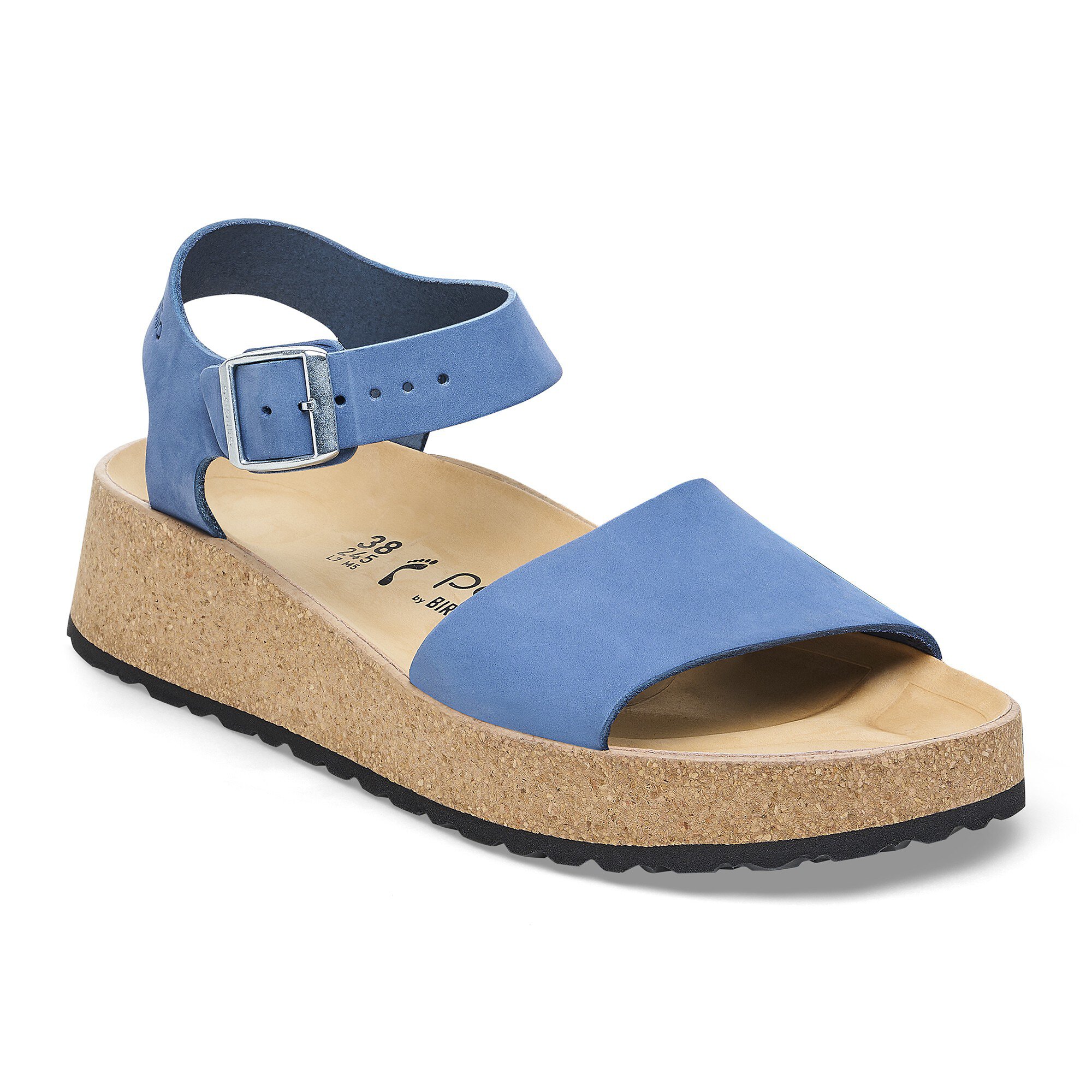 Glenda Cuir nubuck Bleu elementaire BIRKENSTOCK
