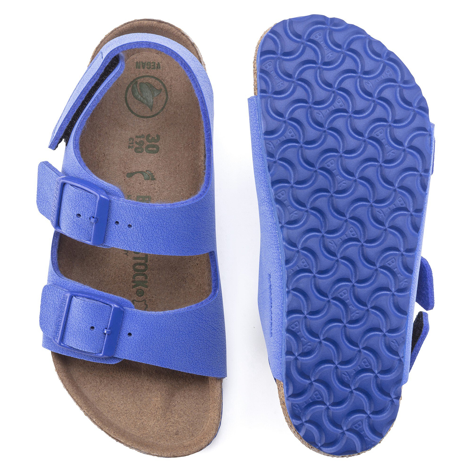 Milano Kids Vegan BirkoFlor Birkibuc Ultra Blue BIRKENSTOCK