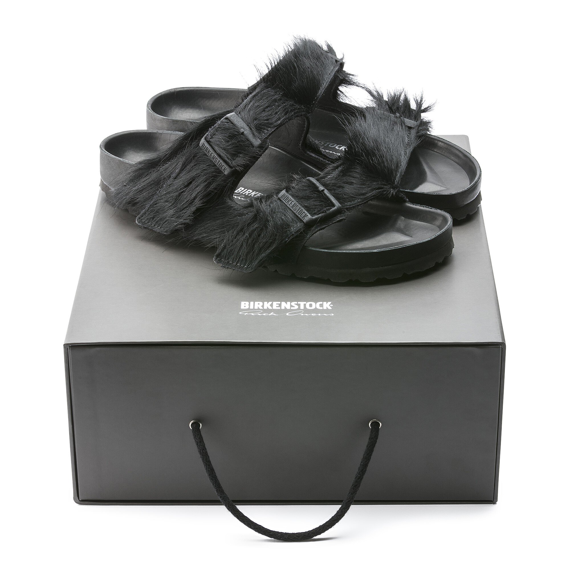 Rick Owens Birkenstock  ARIZONA fur 26cm