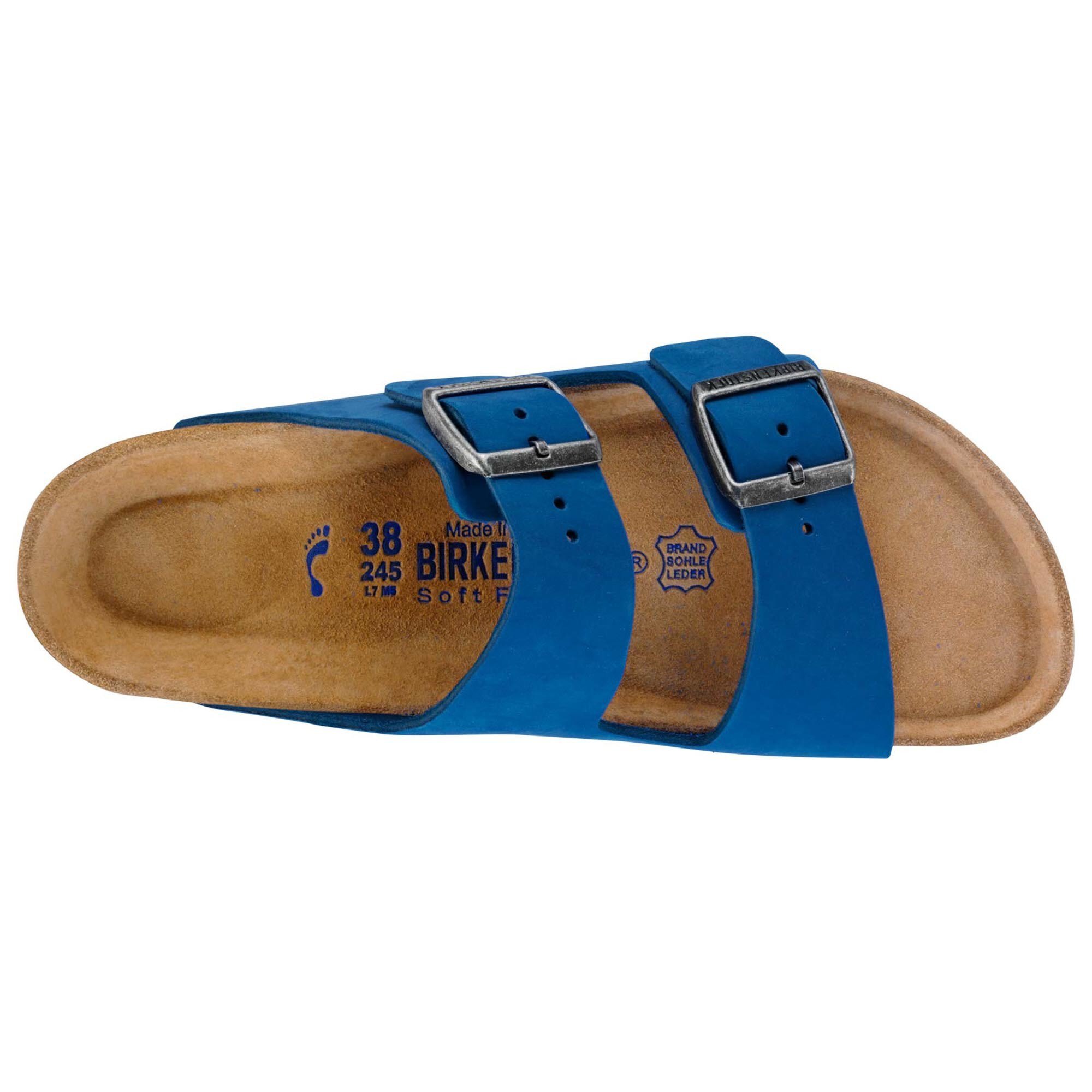 arizona soft footbed nubuck leather