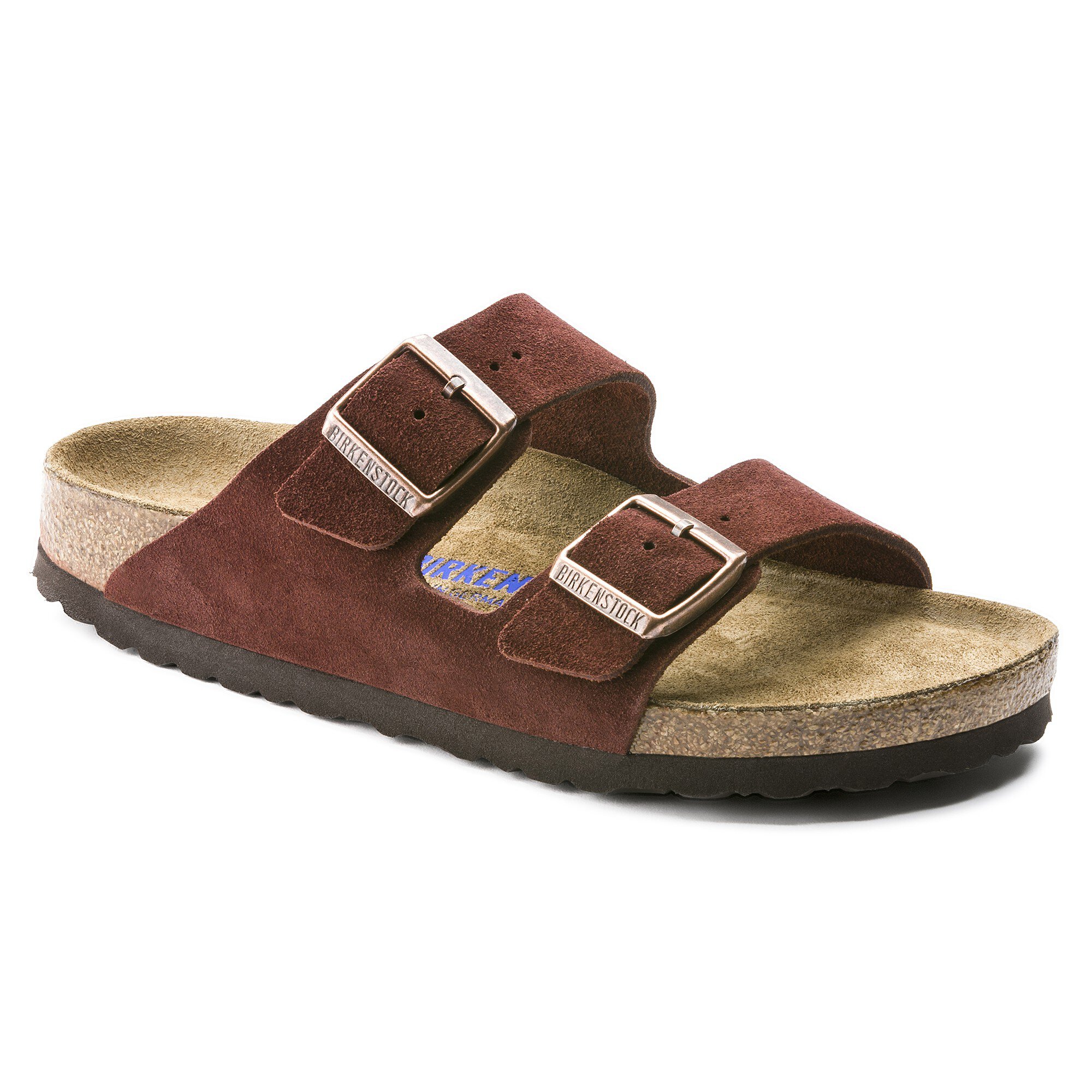 birkenstock arizona port suede