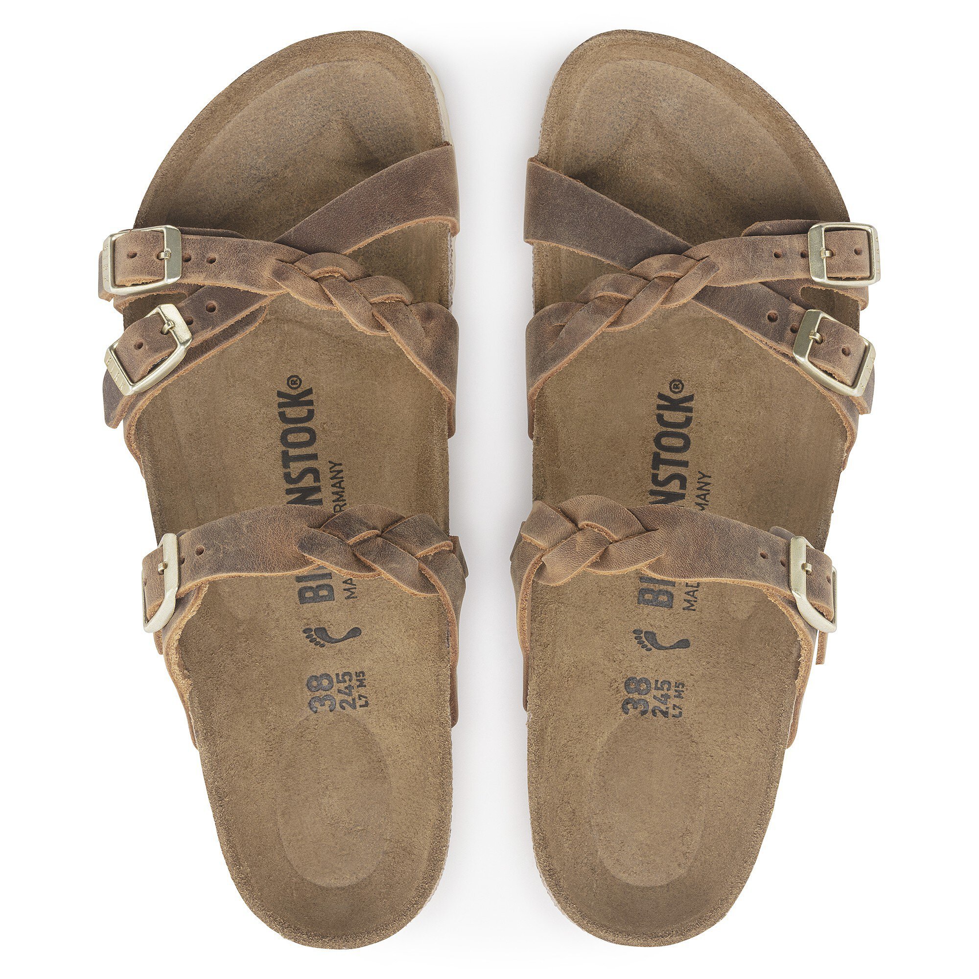 franca oiled leather birkenstock