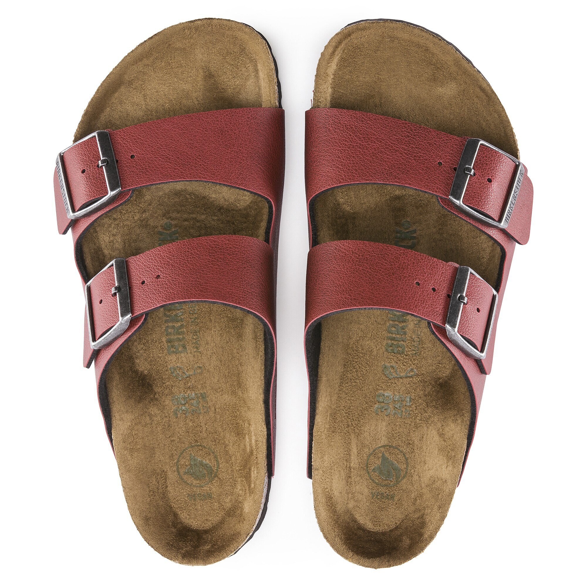 birkenstock pull up bordeaux