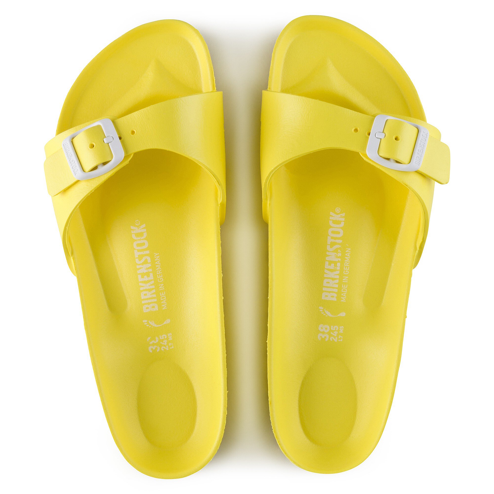 birkenstock eva madrid yellow