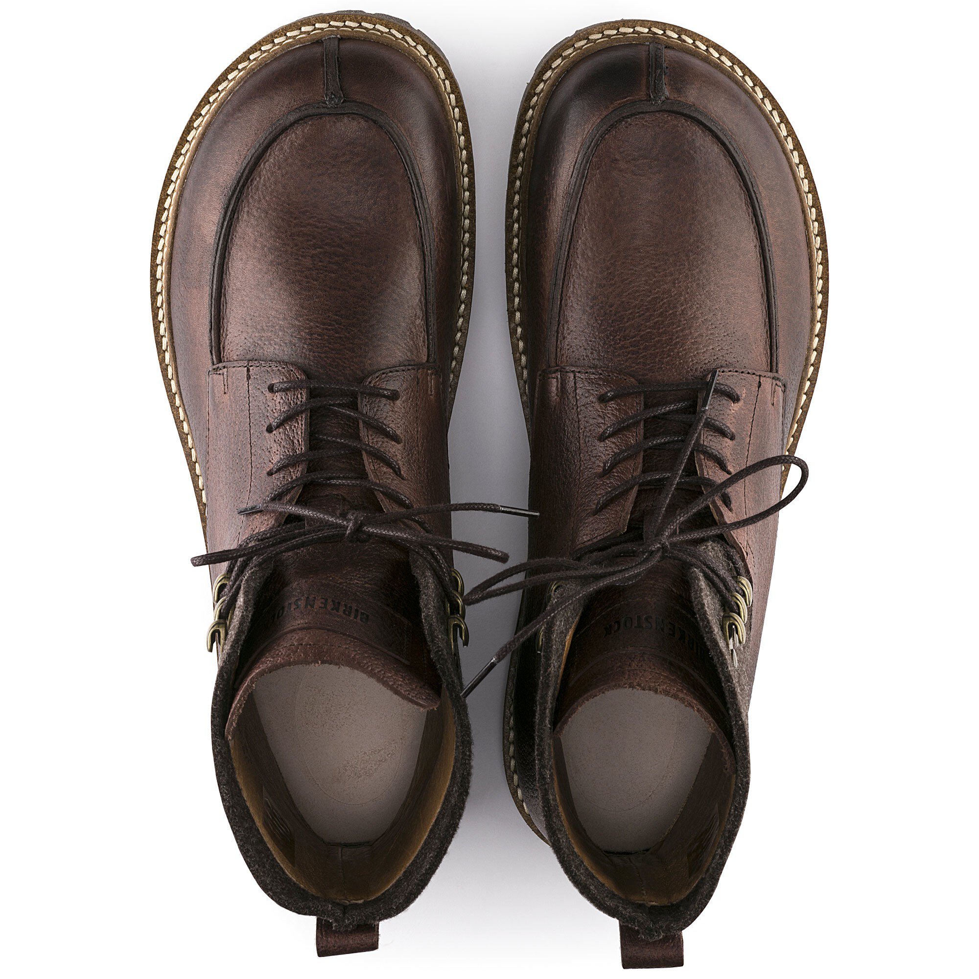 Timmins Embossed Natural Leather ブラウン