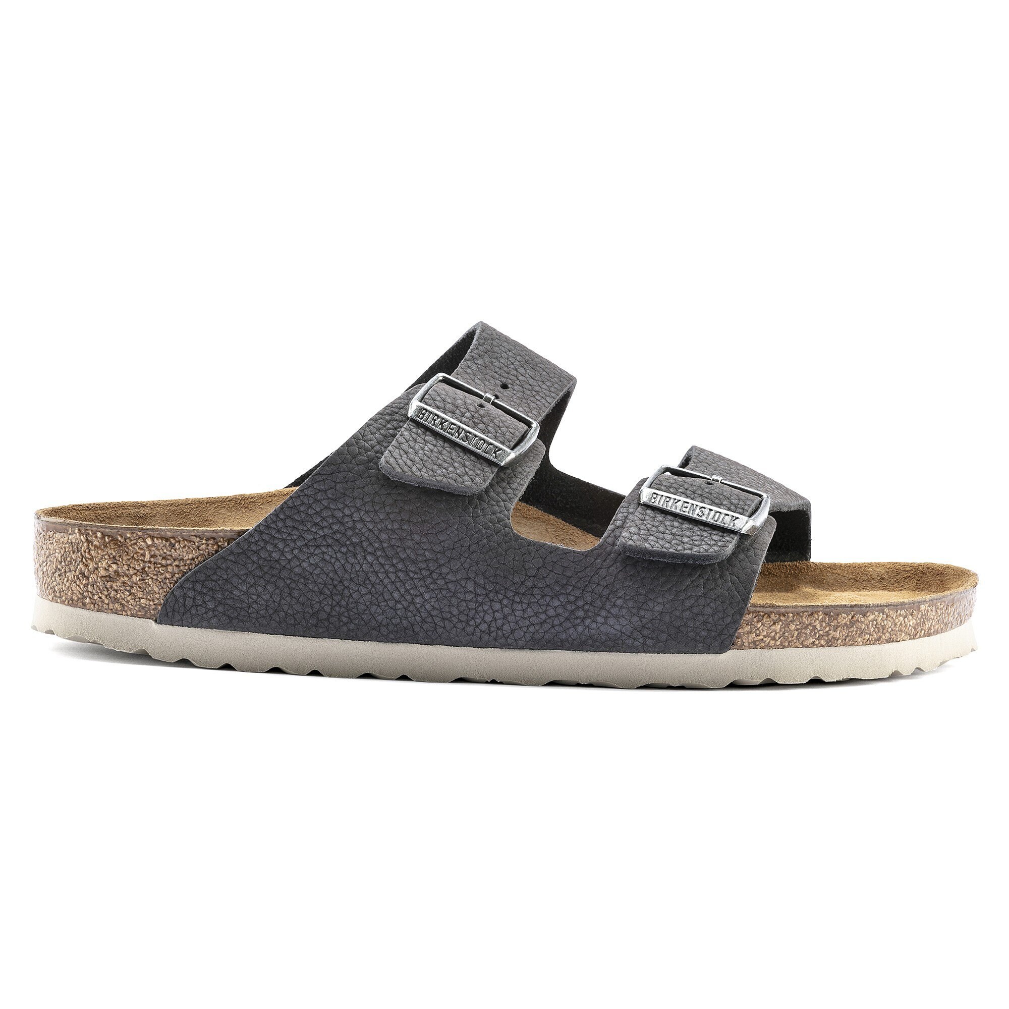 Arizona Nubuck Leather Steer Soft Gray BIRKENSTOCK