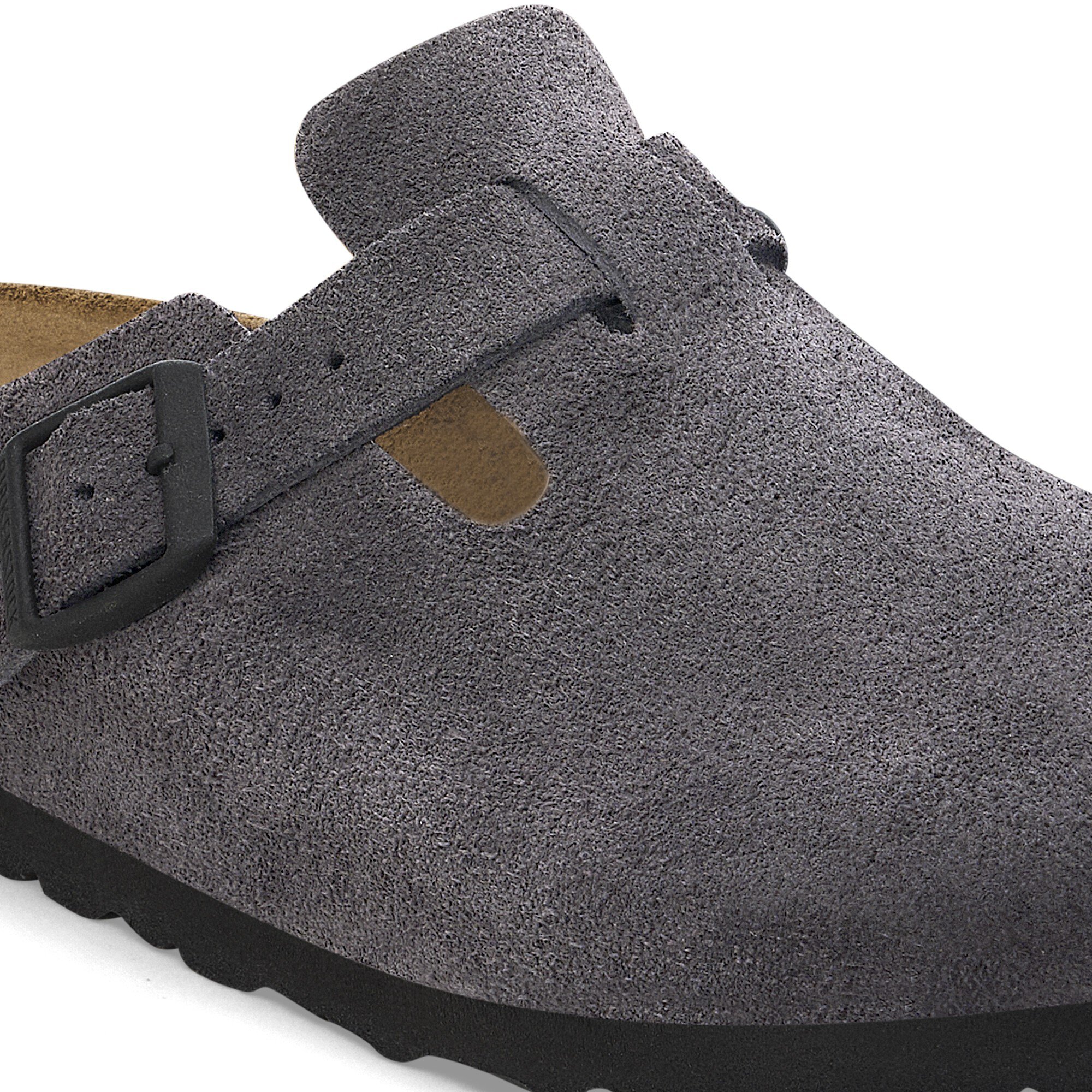 rikipapipupepo ボストン ベルベットグレイ ビルケンシュトック BIRKENSTOCK Boston / ボストン スエード