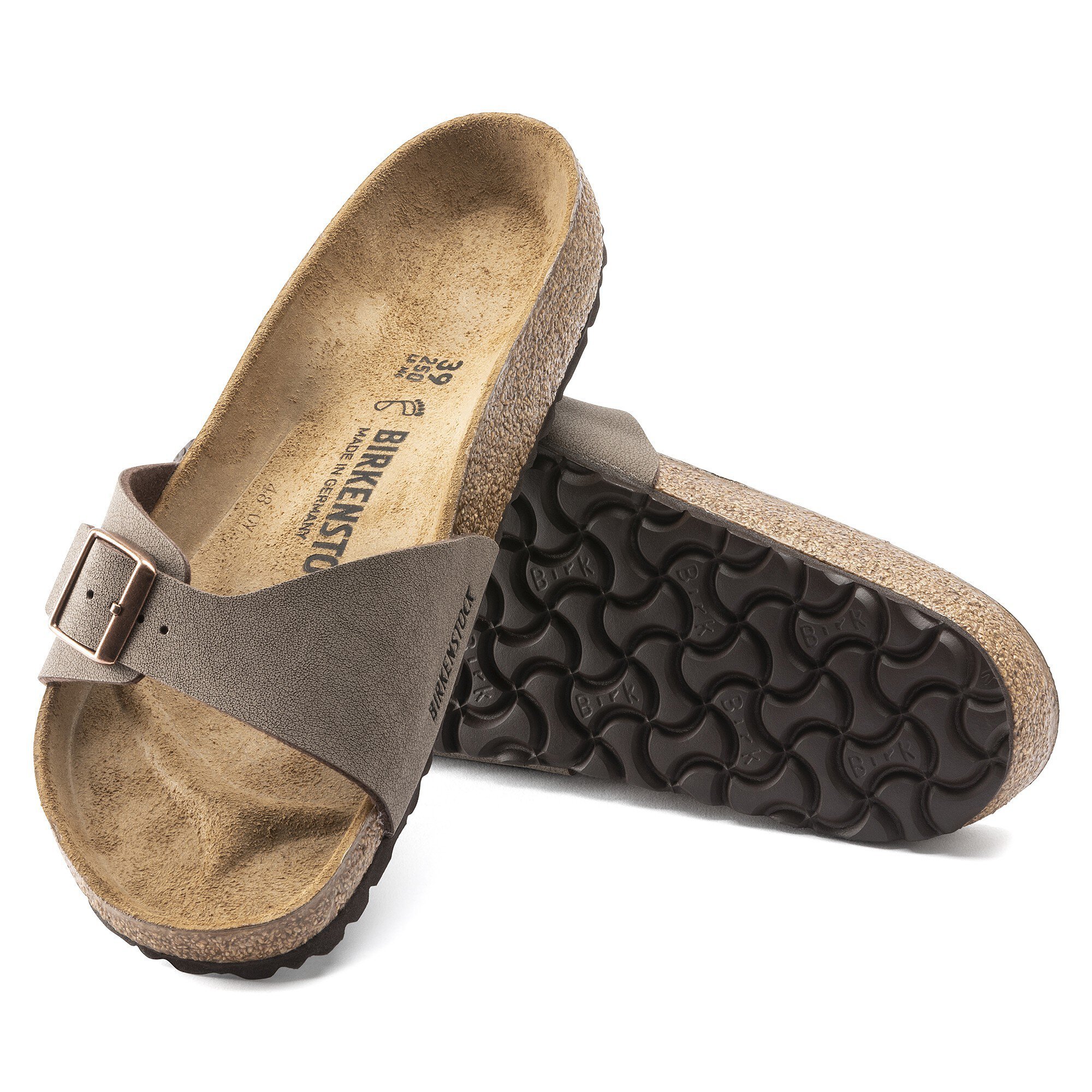 Madrid Birko Flor Nubuck Mocha BIRKENSTOCK