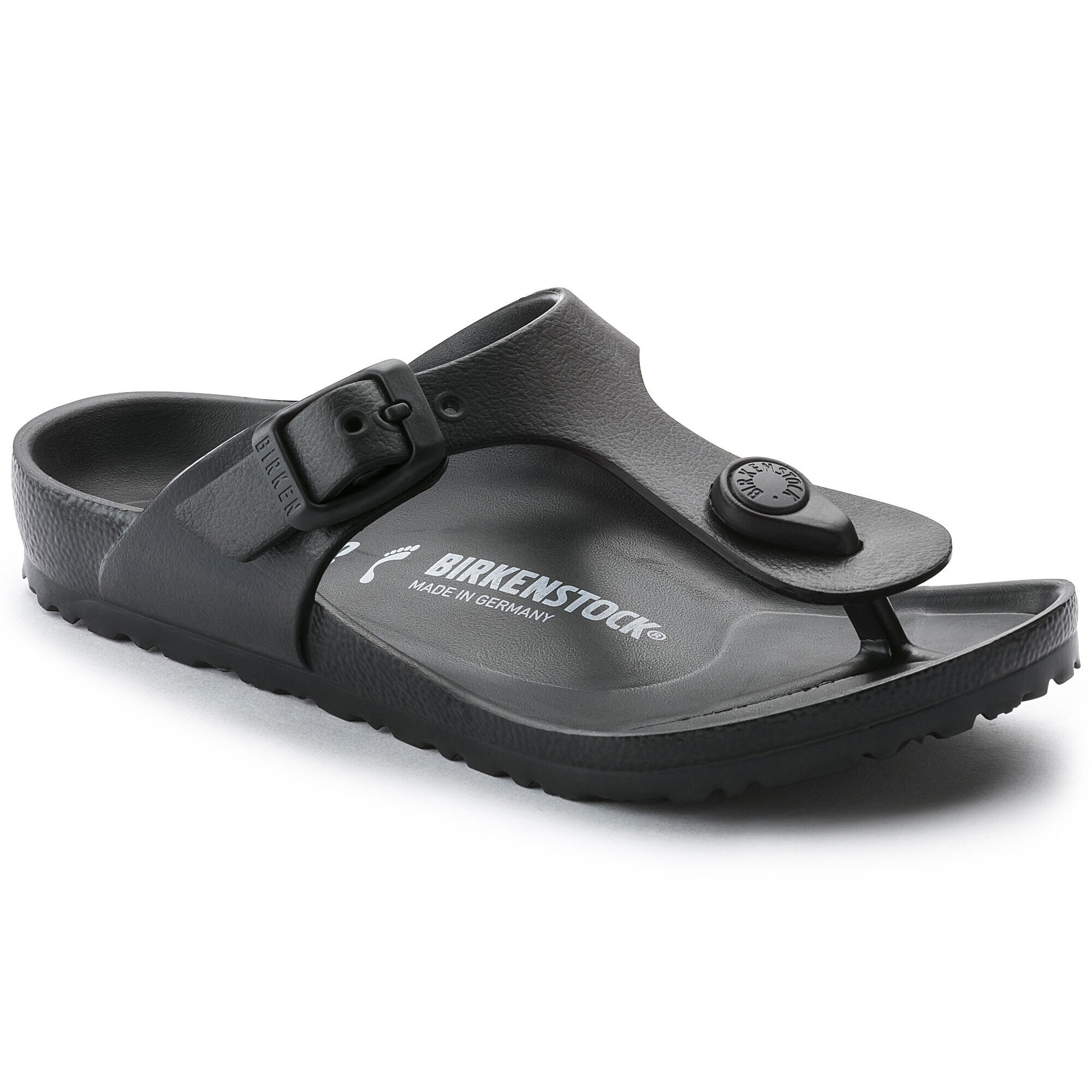 plastic birkenstocks black