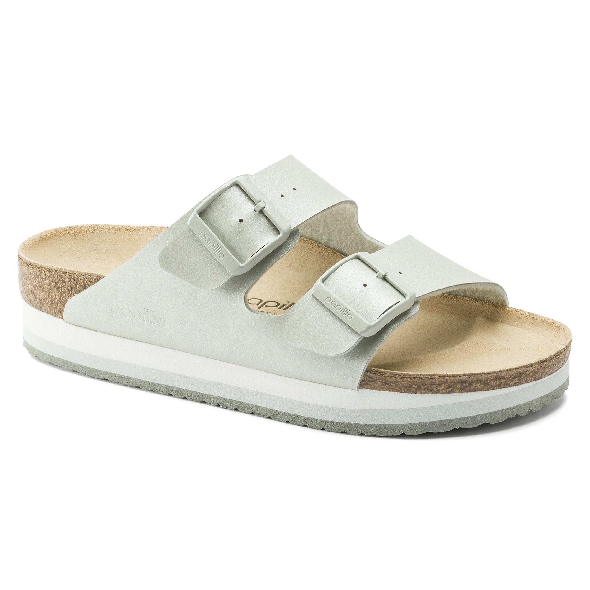 birkenstock arizona platform by papillio