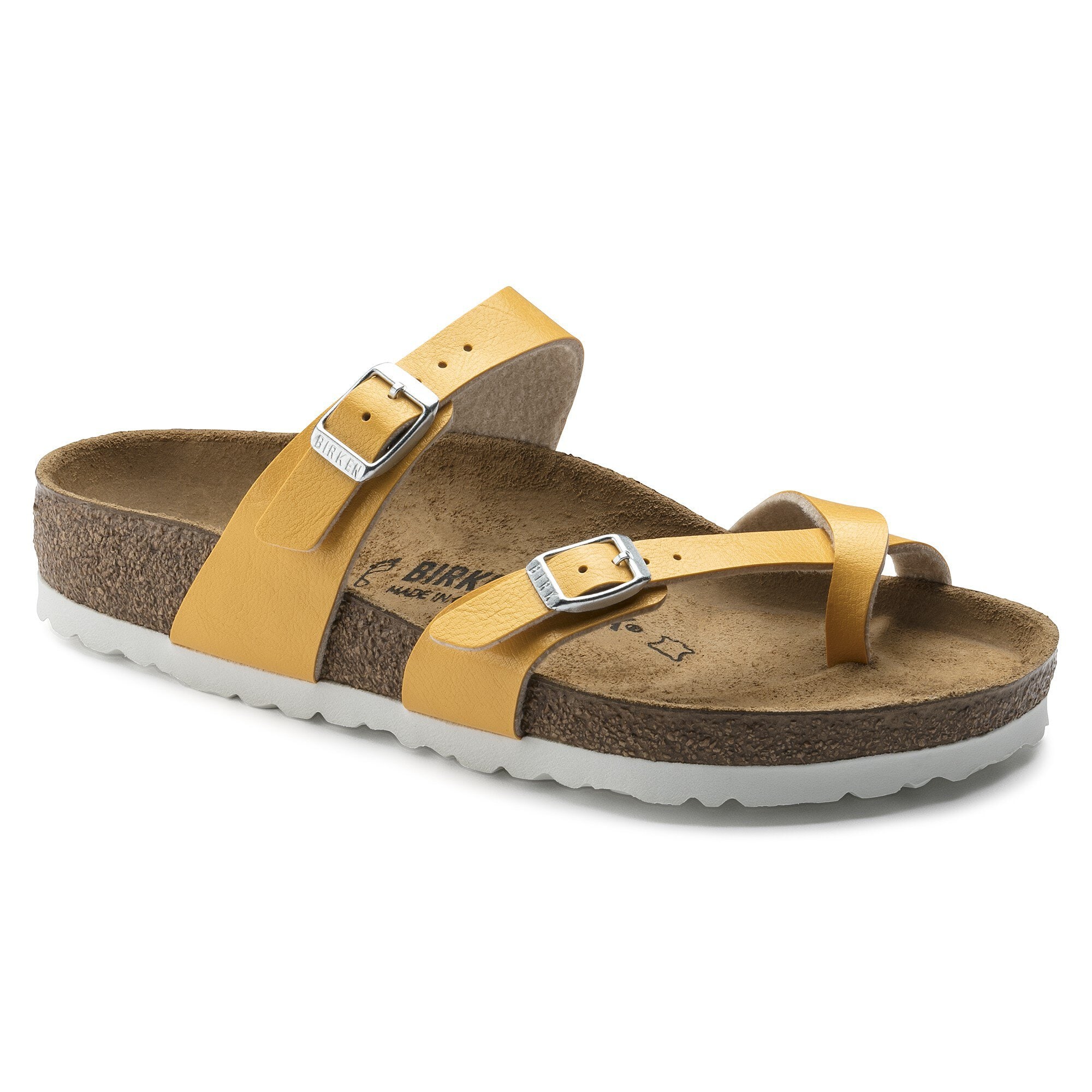 birkenstock mayari amber yellow
