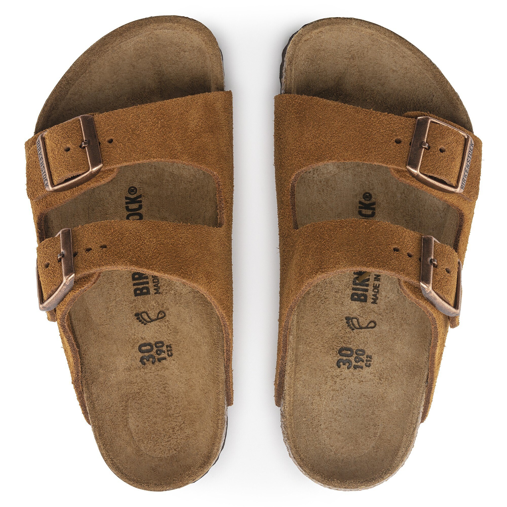 Arizona Kids Suede Leather Mink