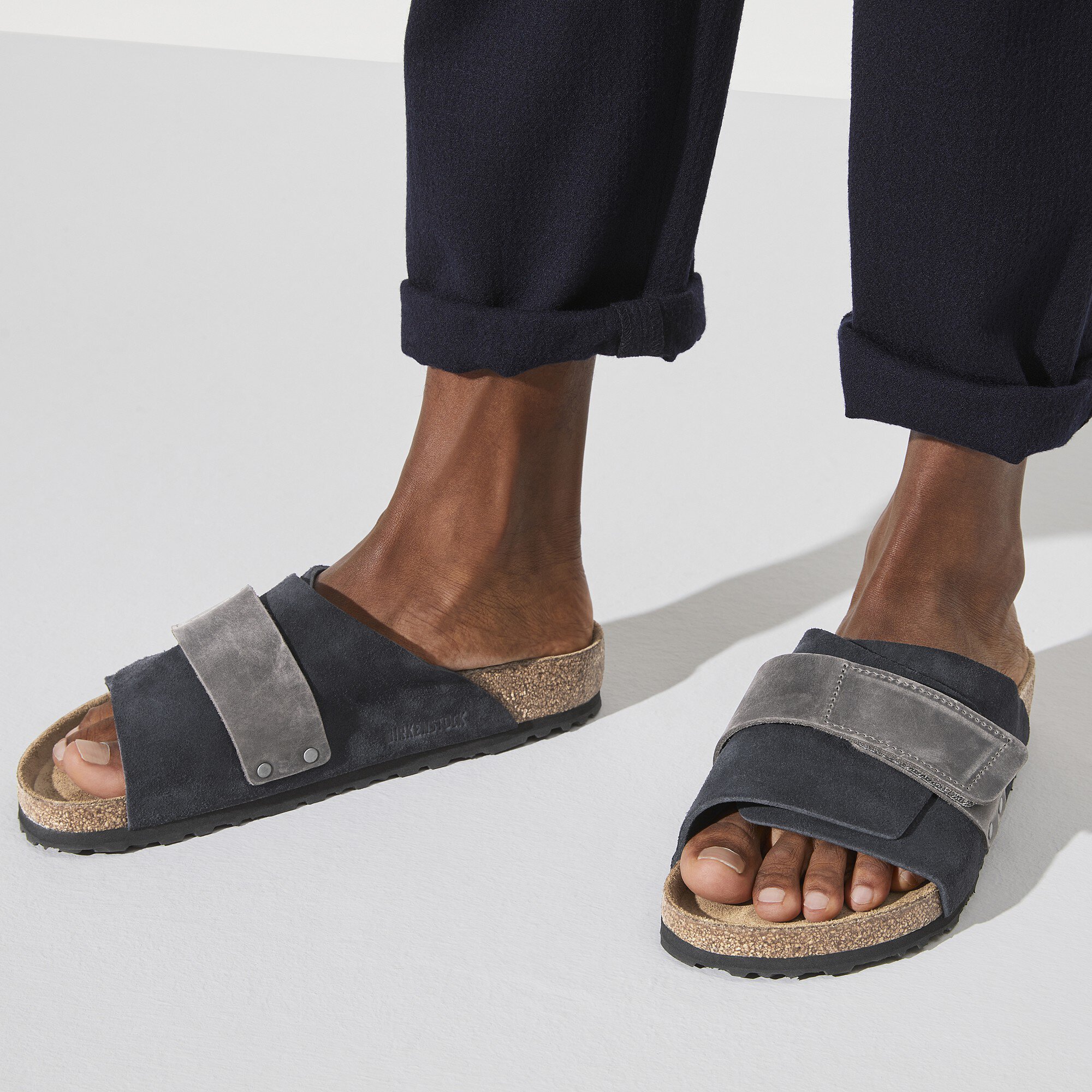 Kyoto/キョウト ヌバック/スエードレザー ミッドナイト | BIRKENSTOCK